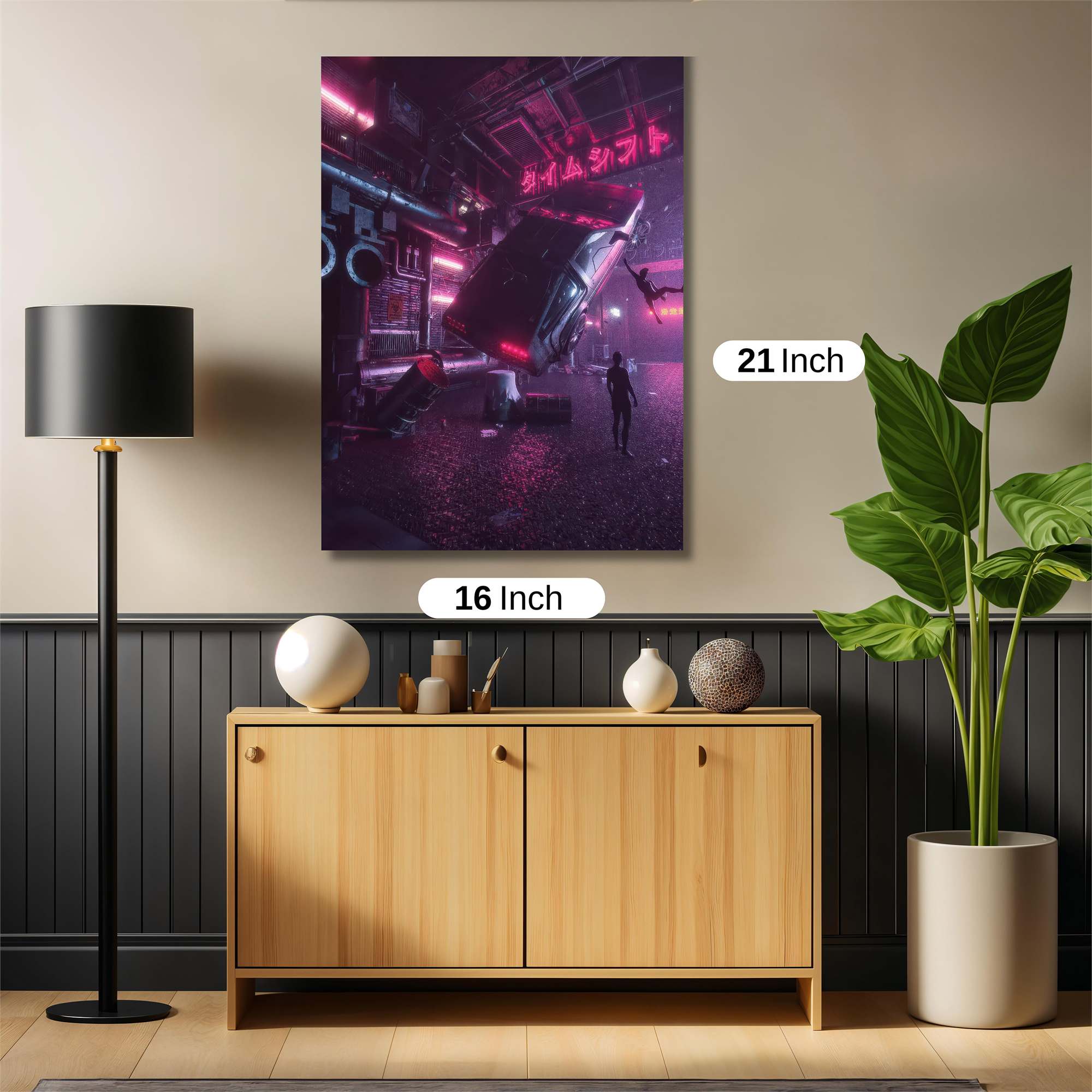 Cyberpunk Chaos Safe Wall Magnetic / M