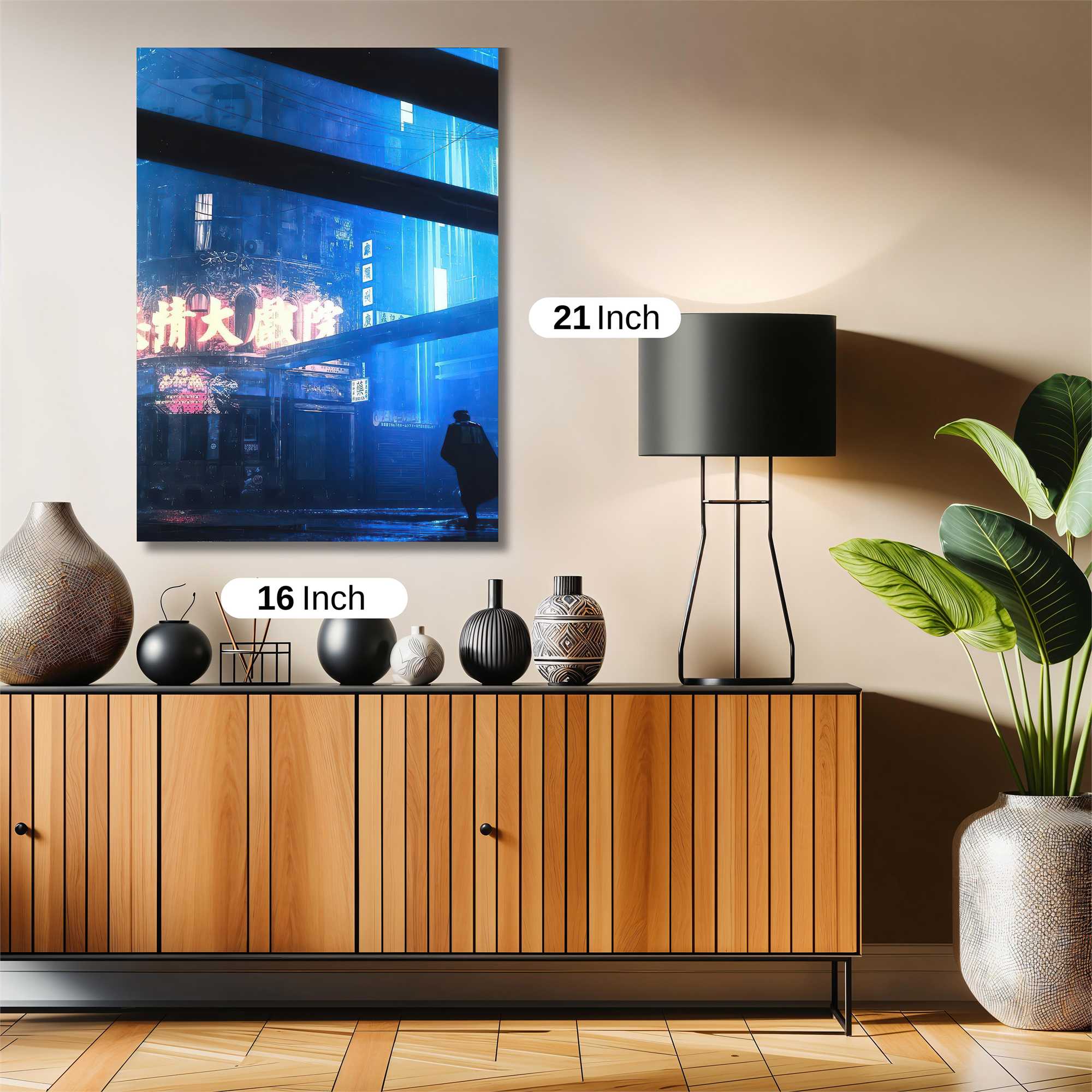 Cyberpunk Melancholy Safe Wall Magnetic / M