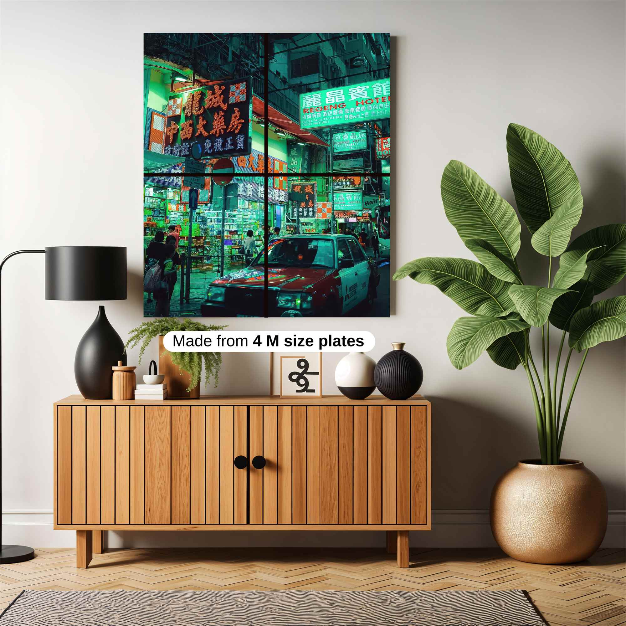 Neon Serenity Safe Wall Magnetic / M