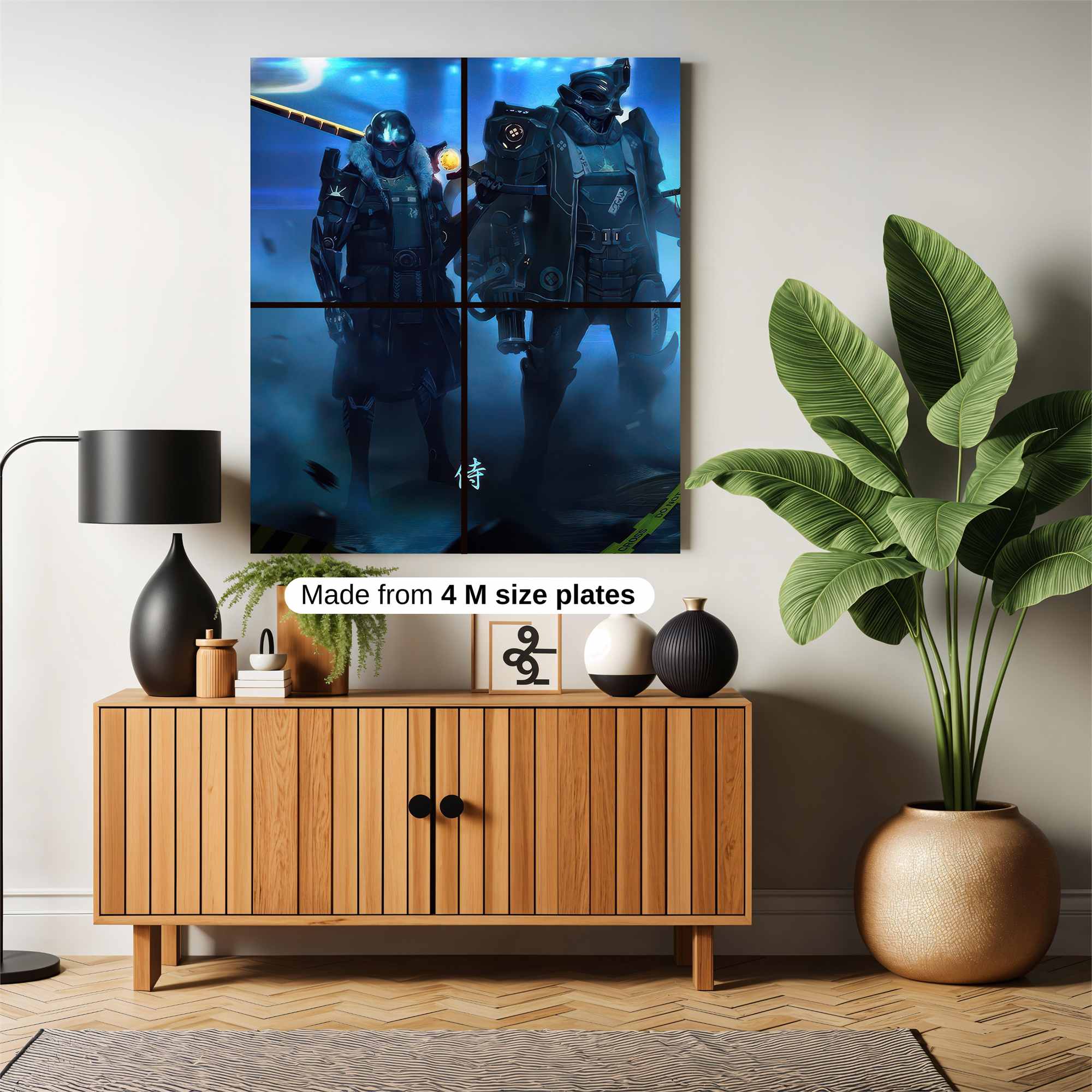 Samurai Serenity Safe Wall Magnetic / M