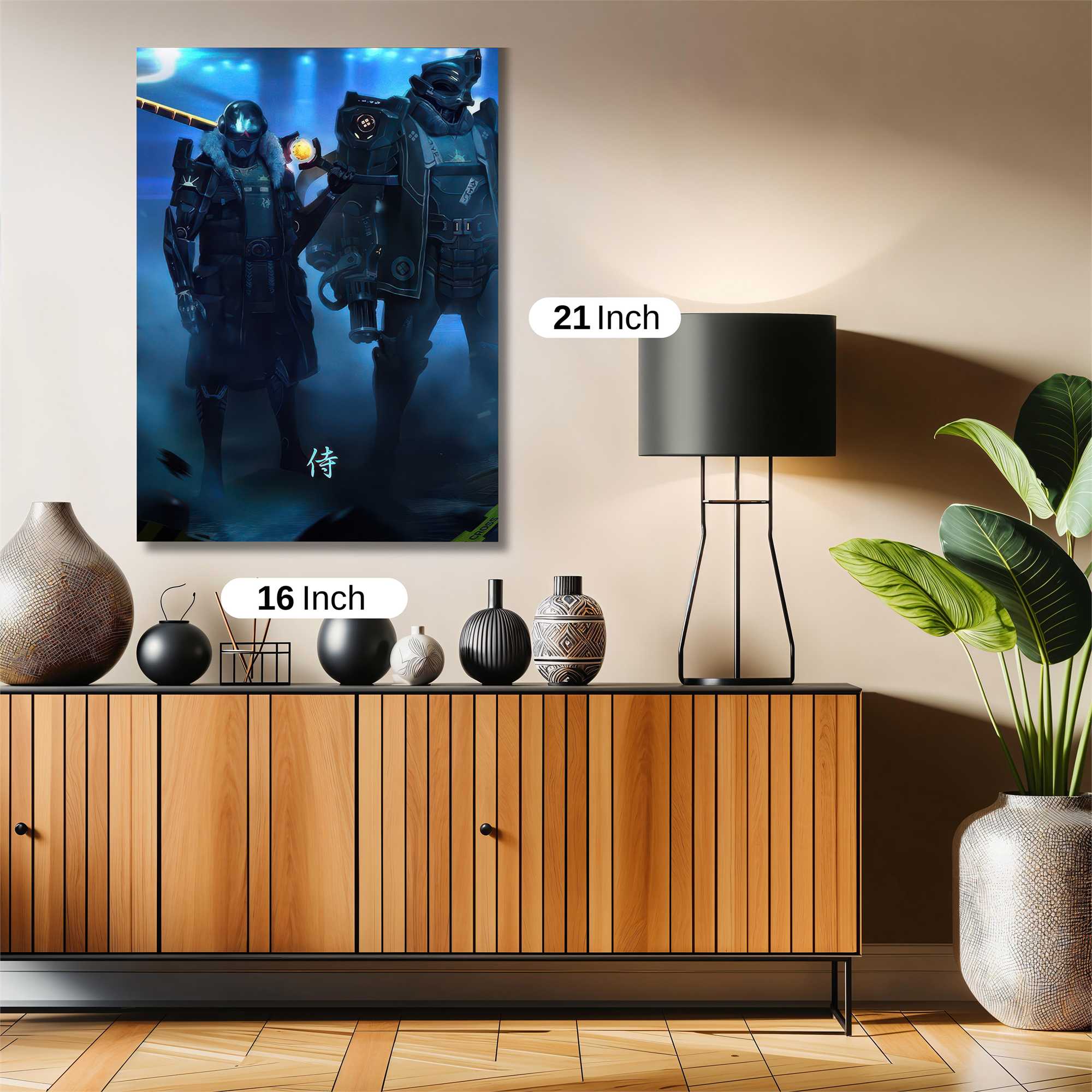 Samurai Serenity Safe Wall Magnetic / M