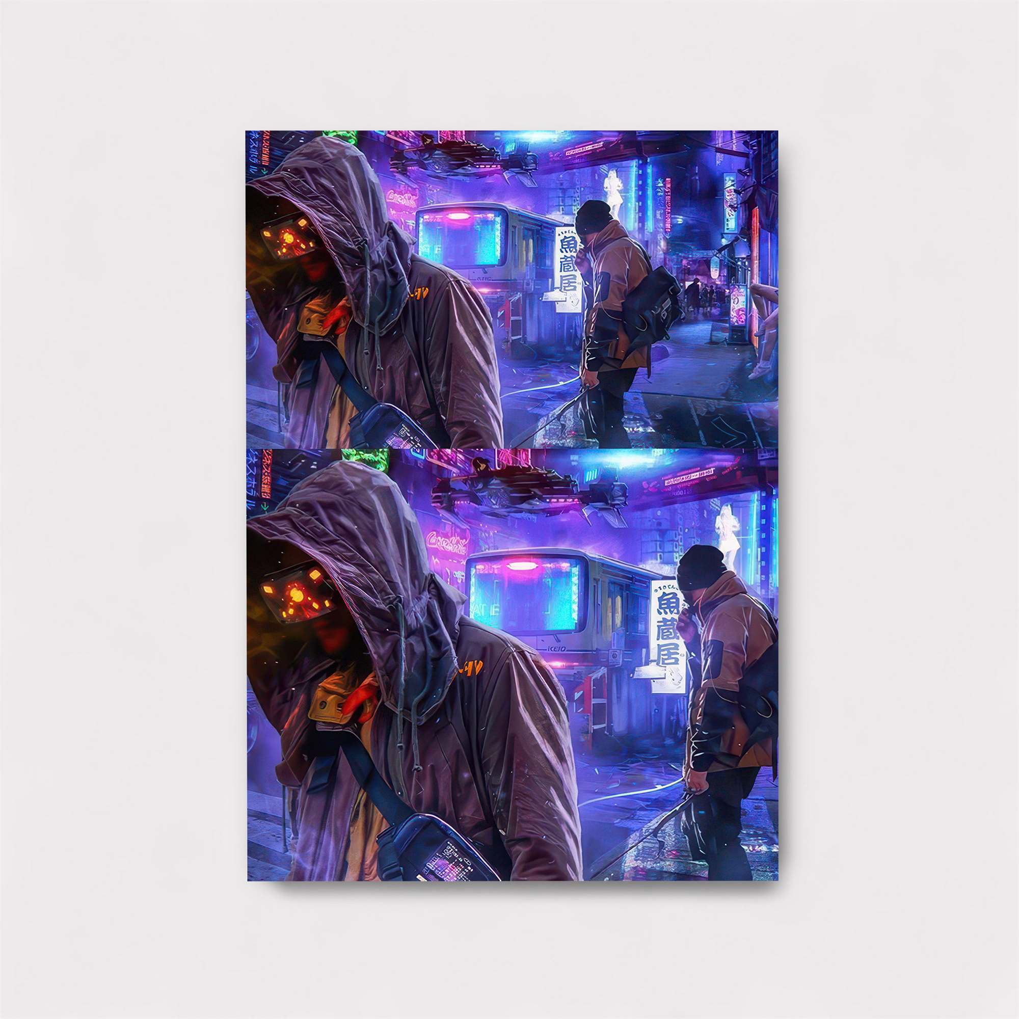 Neon Wanderer Safe Wall Magnetic / M