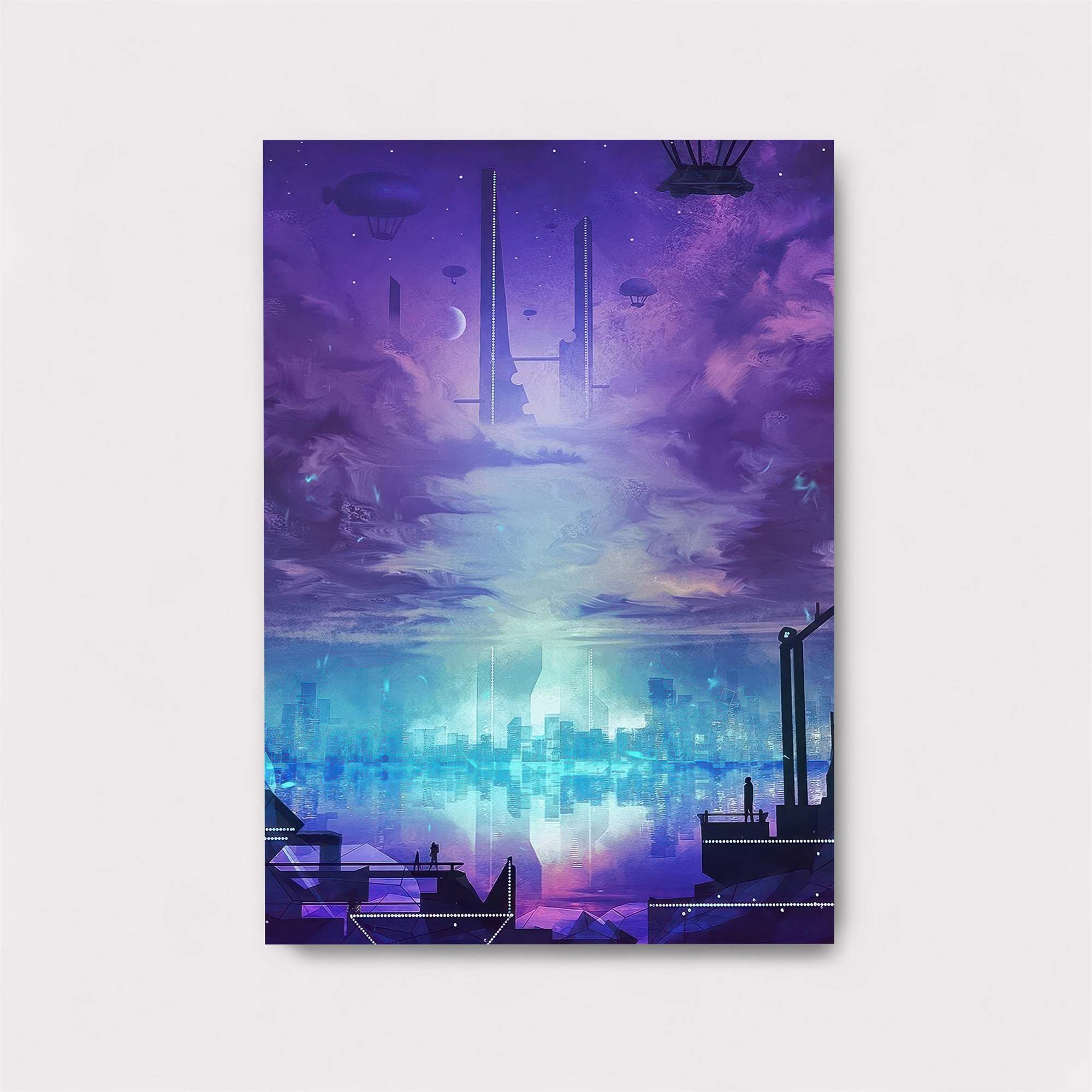 Neon Serenity Safe Wall Magnetic / M