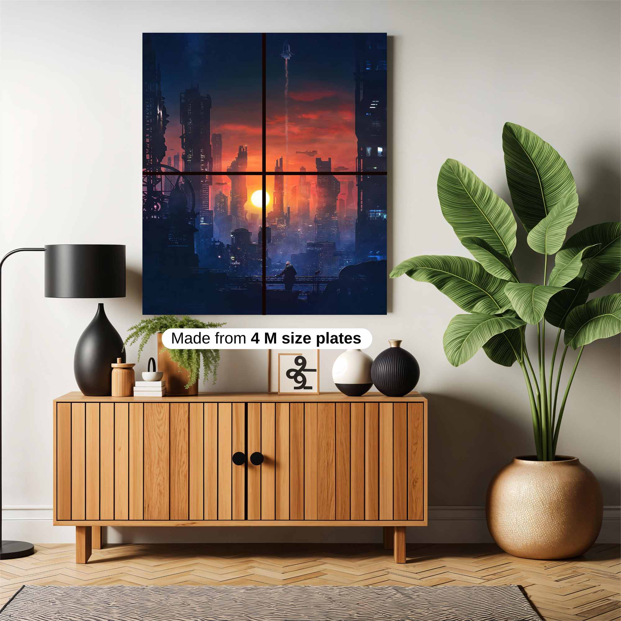 Cyber Dawn Safe Wall Magnetic / M