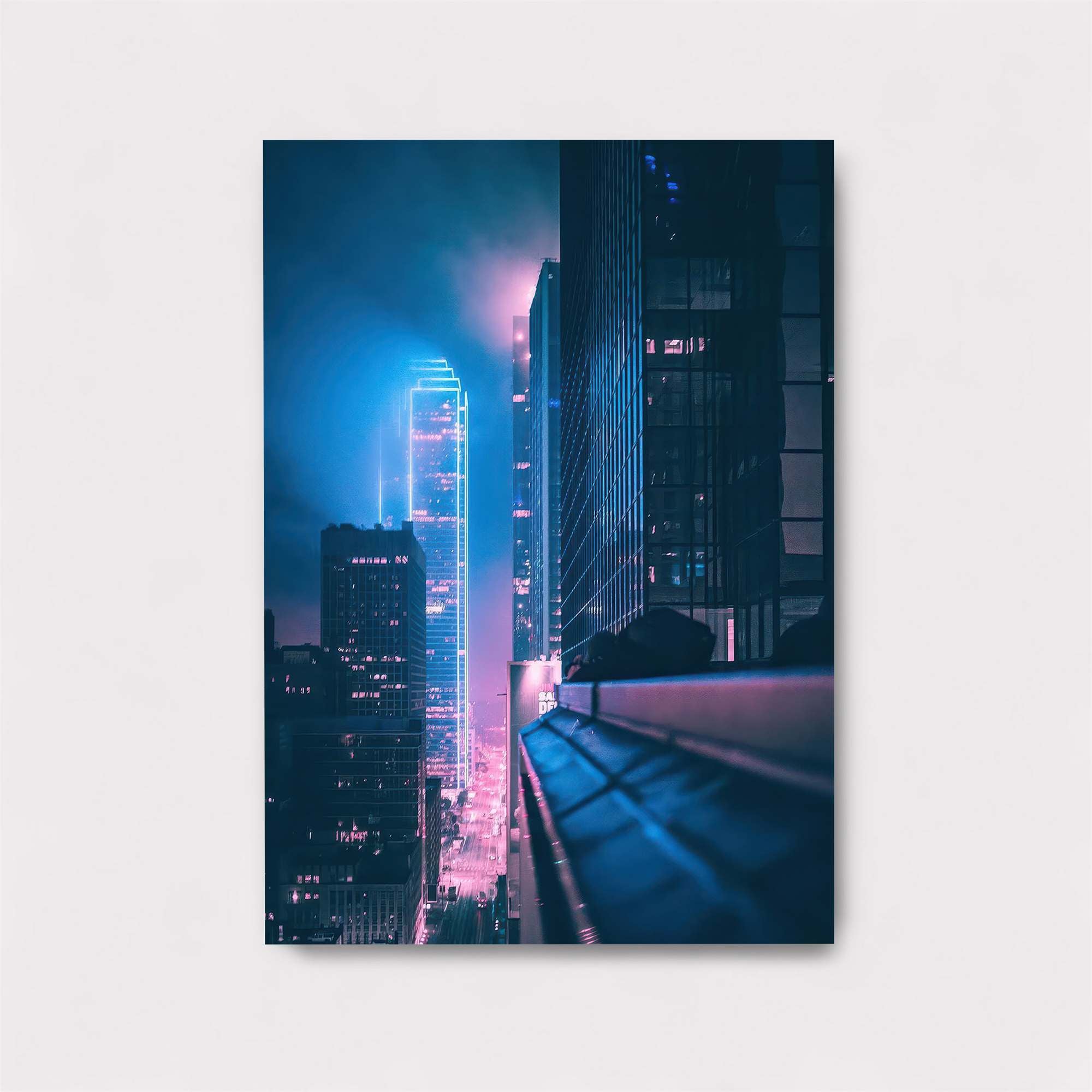 Neon Serenity Safe Wall Magnetic / M