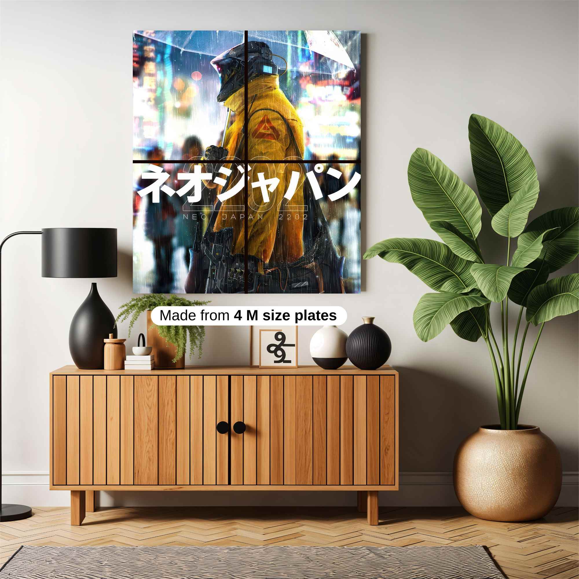 Neon Solitude Safe Wall Magnetic / M