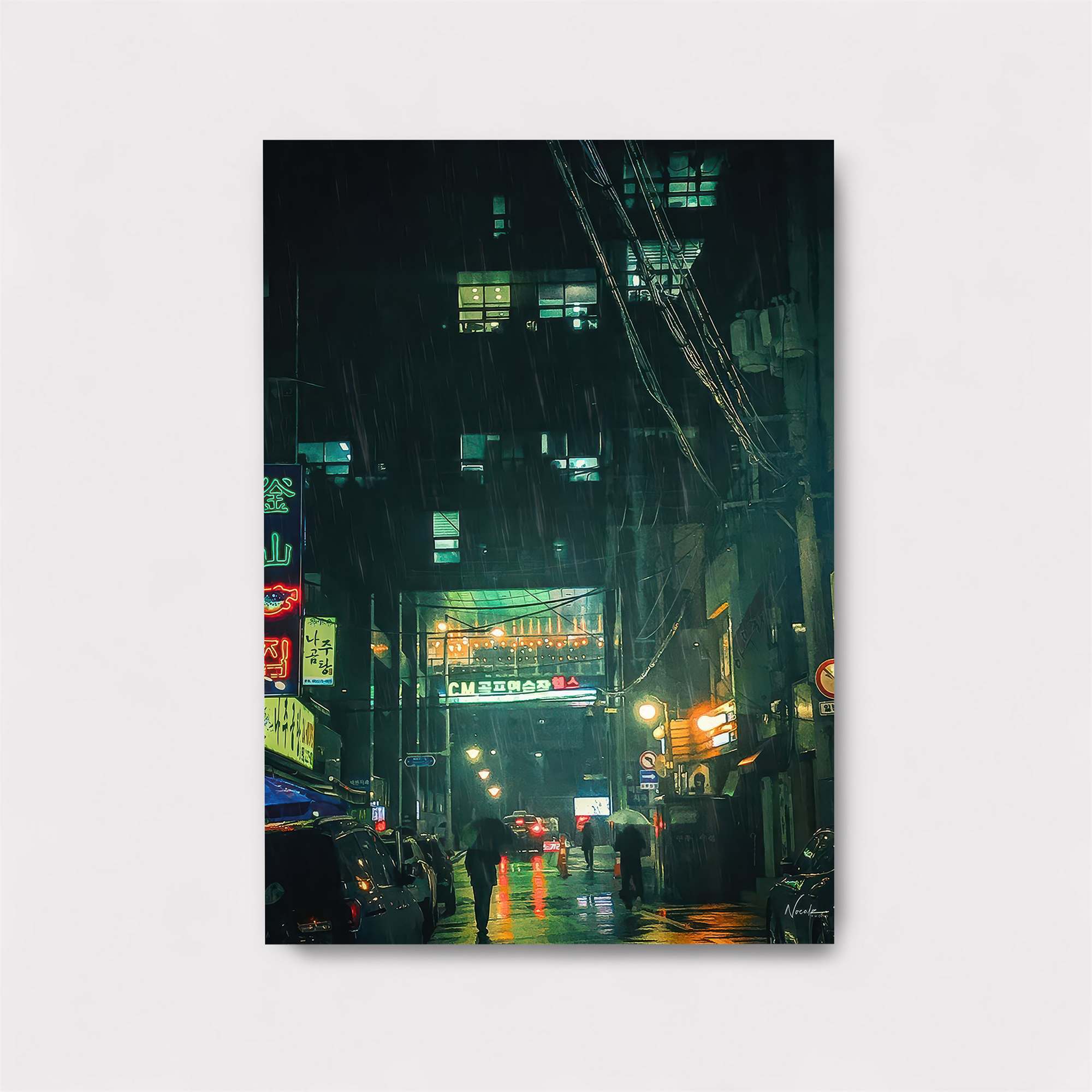 Neon Melancholy Safe Wall Magnetic / M