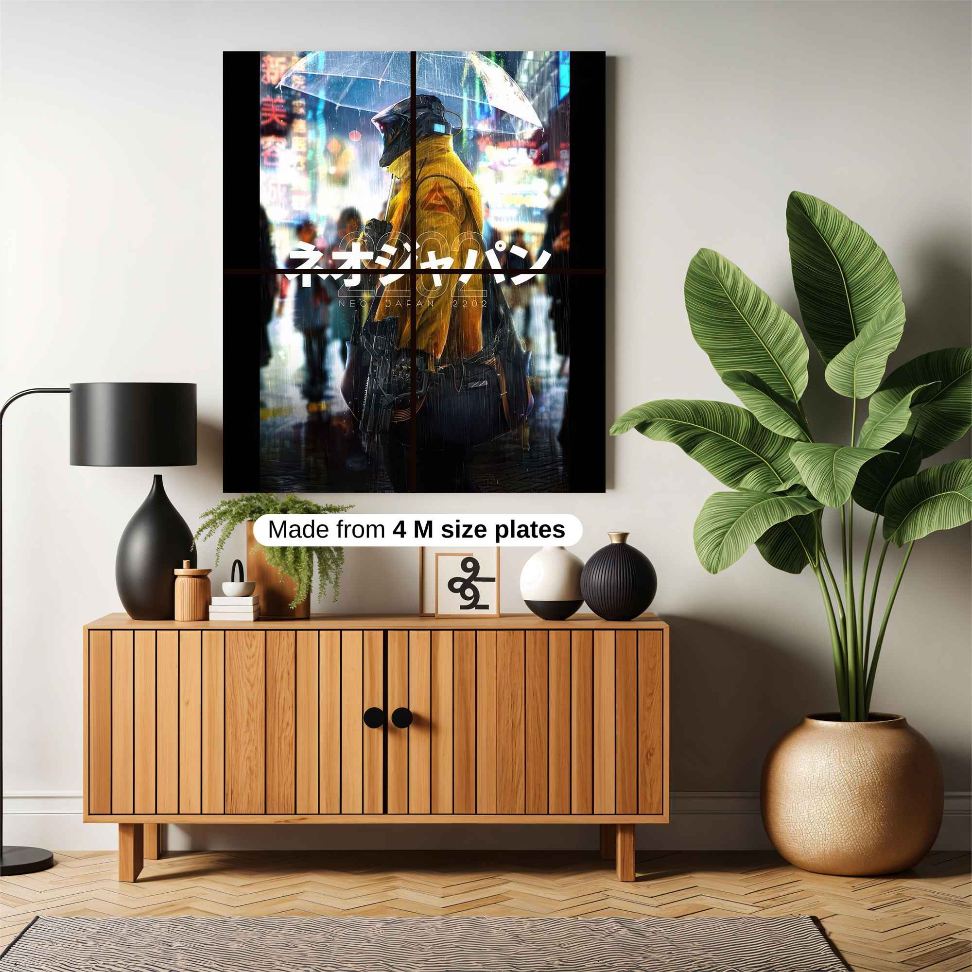 Neon Solitude Safe Wall Magnetic / M