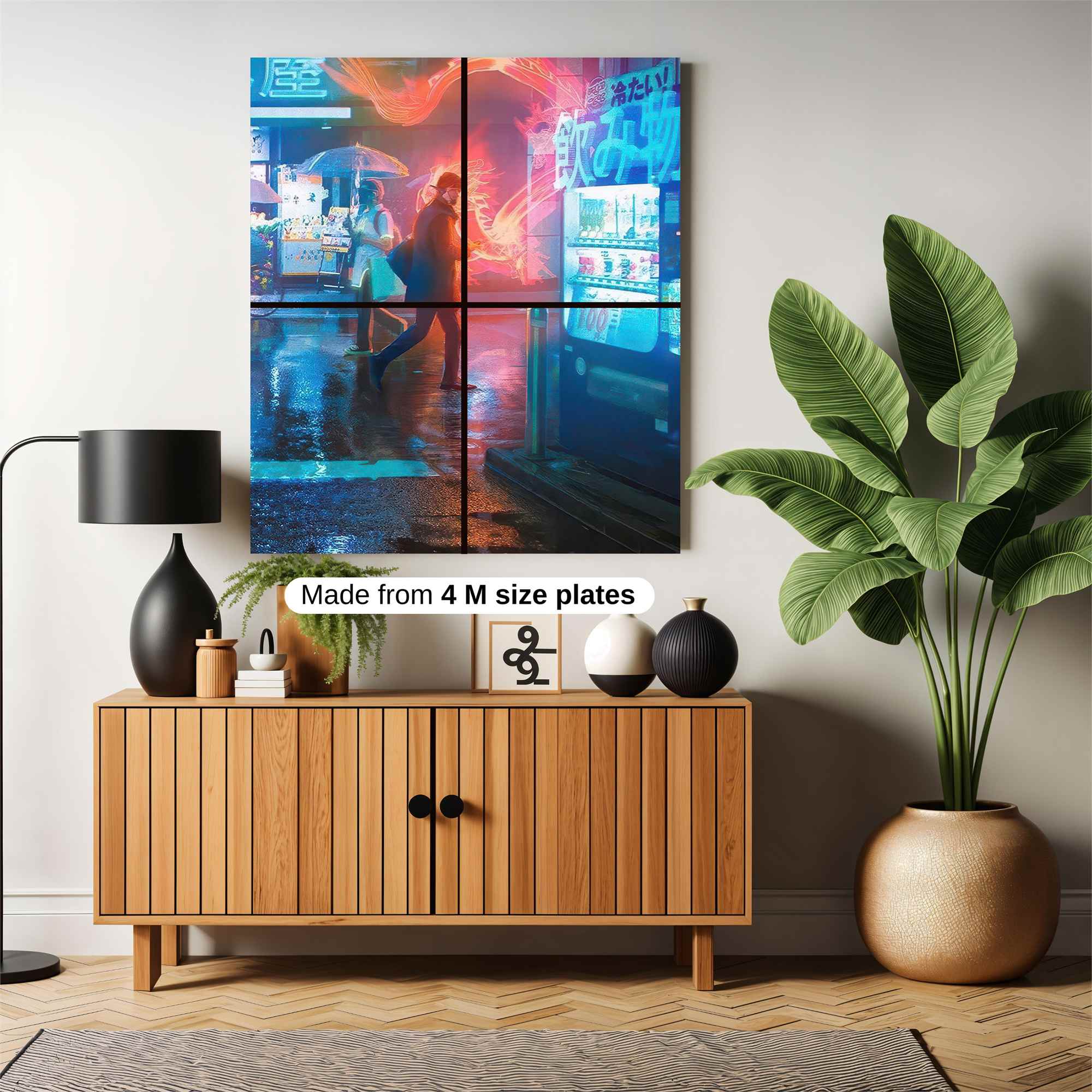 Neon Sorcerer Safe Wall Magnetic / M