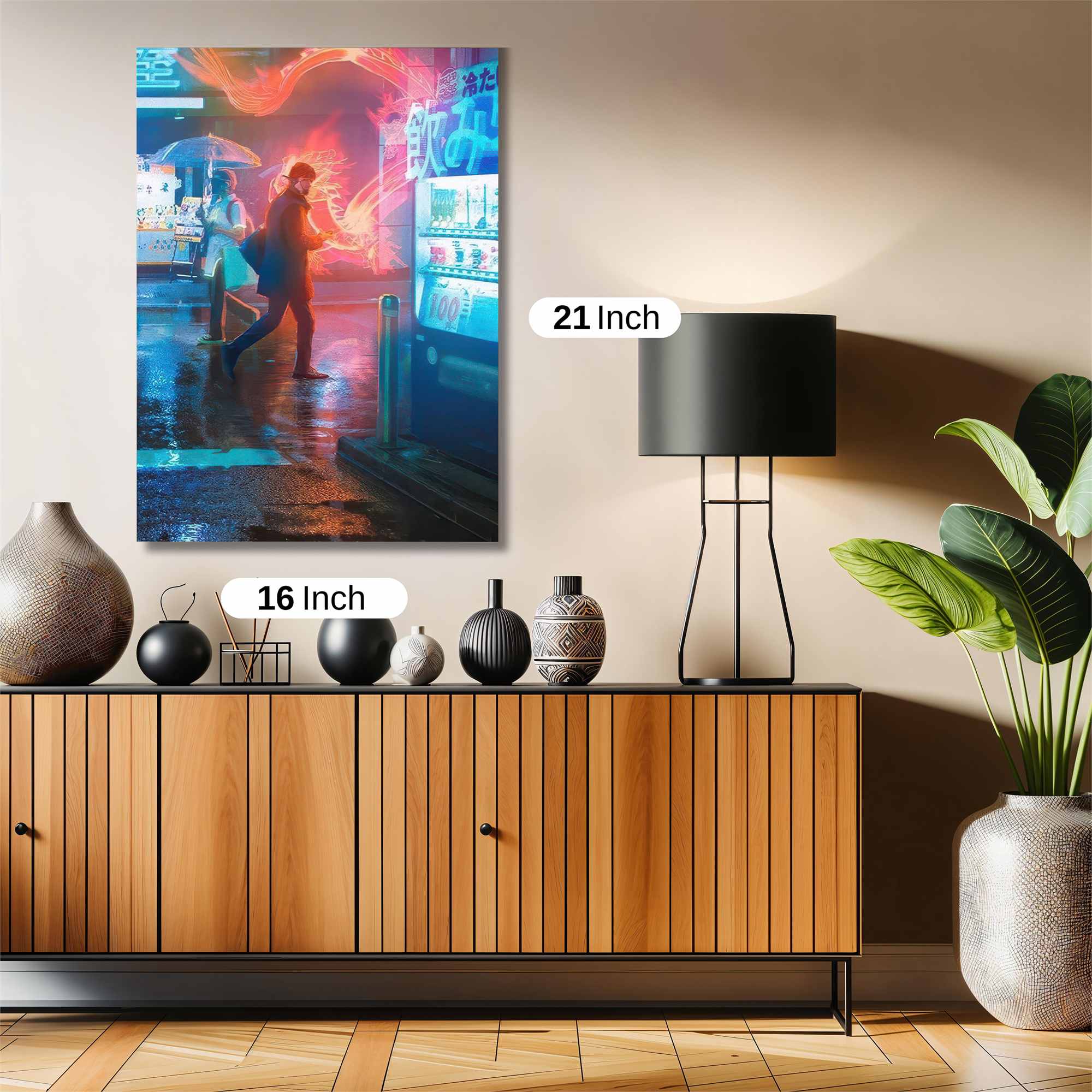 Neon Sorcerer Safe Wall Magnetic / M