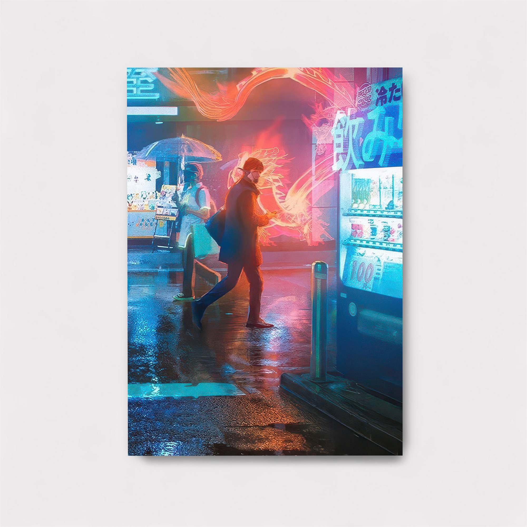 Neon Sorcerer Safe Wall Magnetic / M