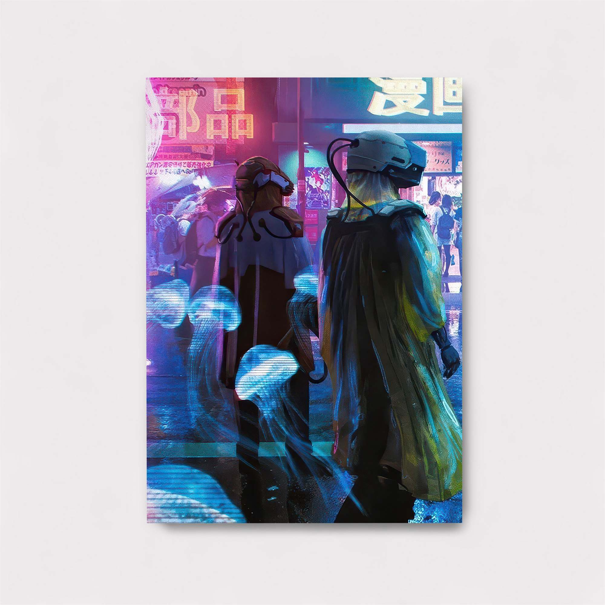 Cyber Rain Safe Wall Magnetic / M