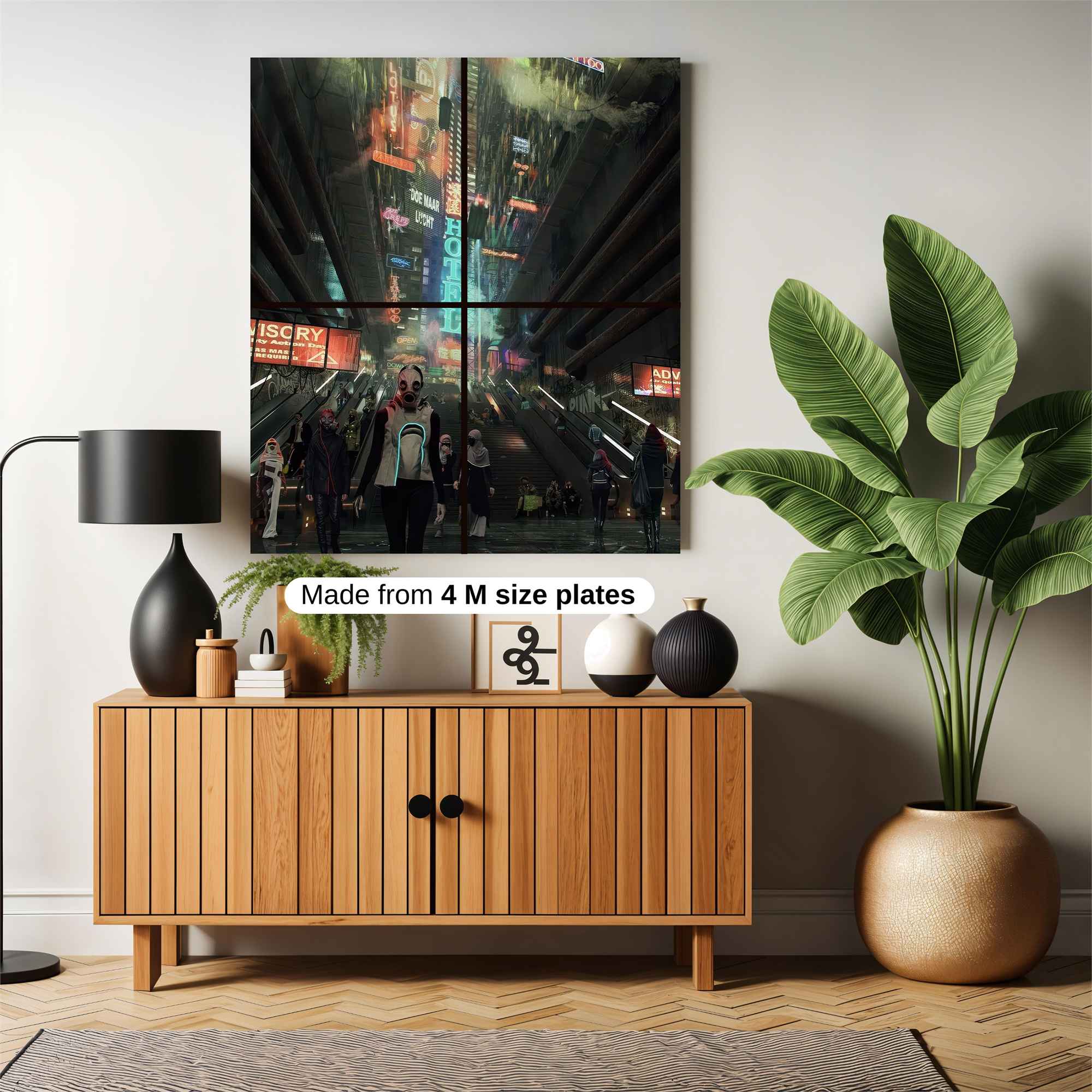 Cyberpunk Eerie Safe Wall Magnetic / M