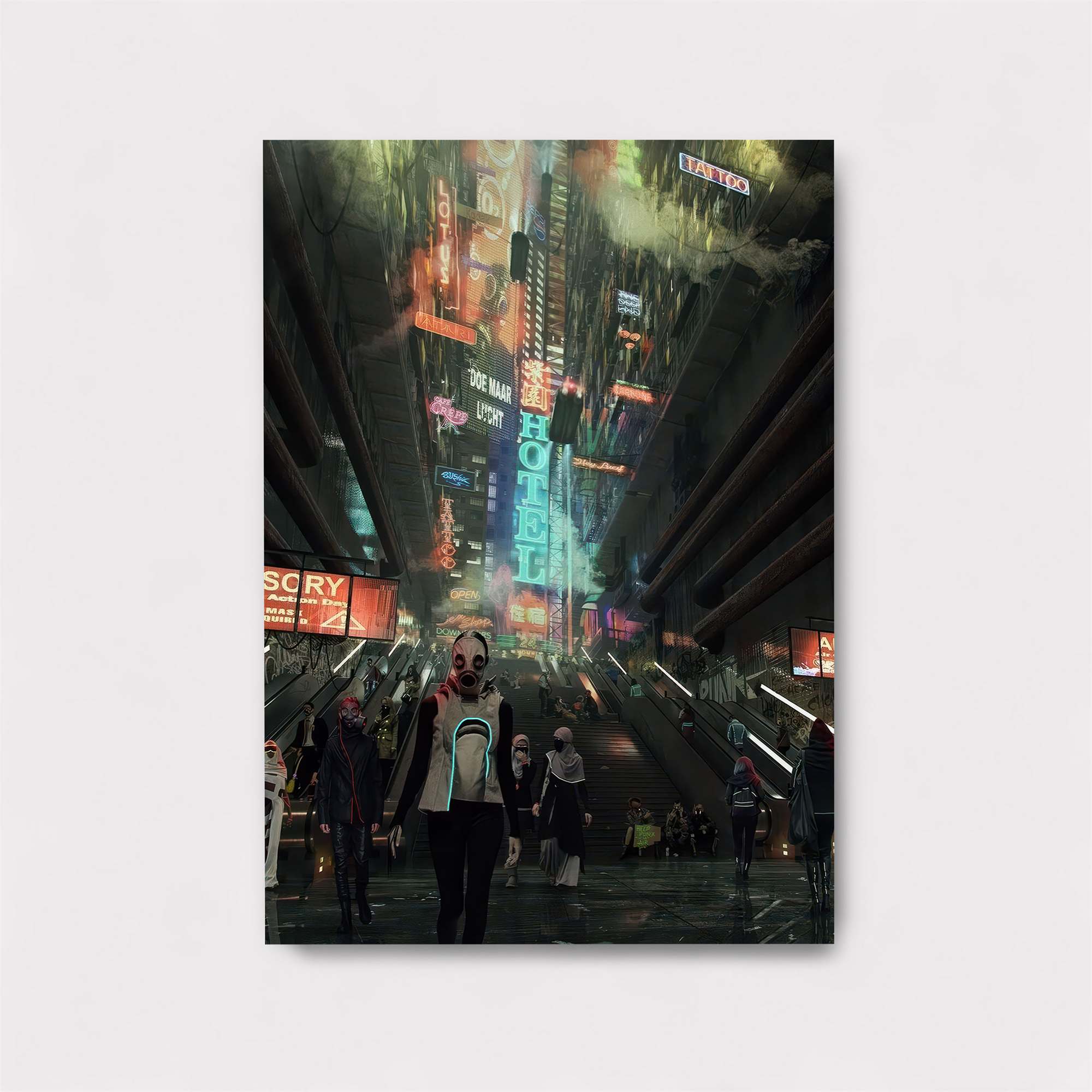 Cyberpunk Eerie Safe Wall Magnetic / M