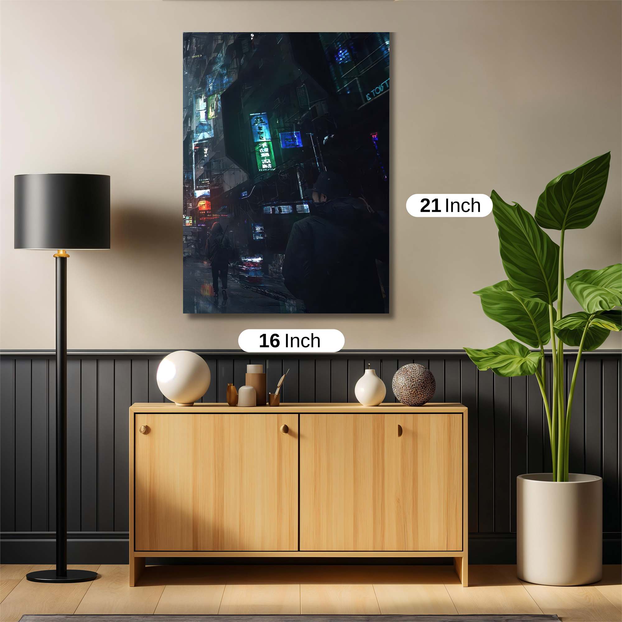 Cyberpunk Gloom Safe Wall Magnetic / M