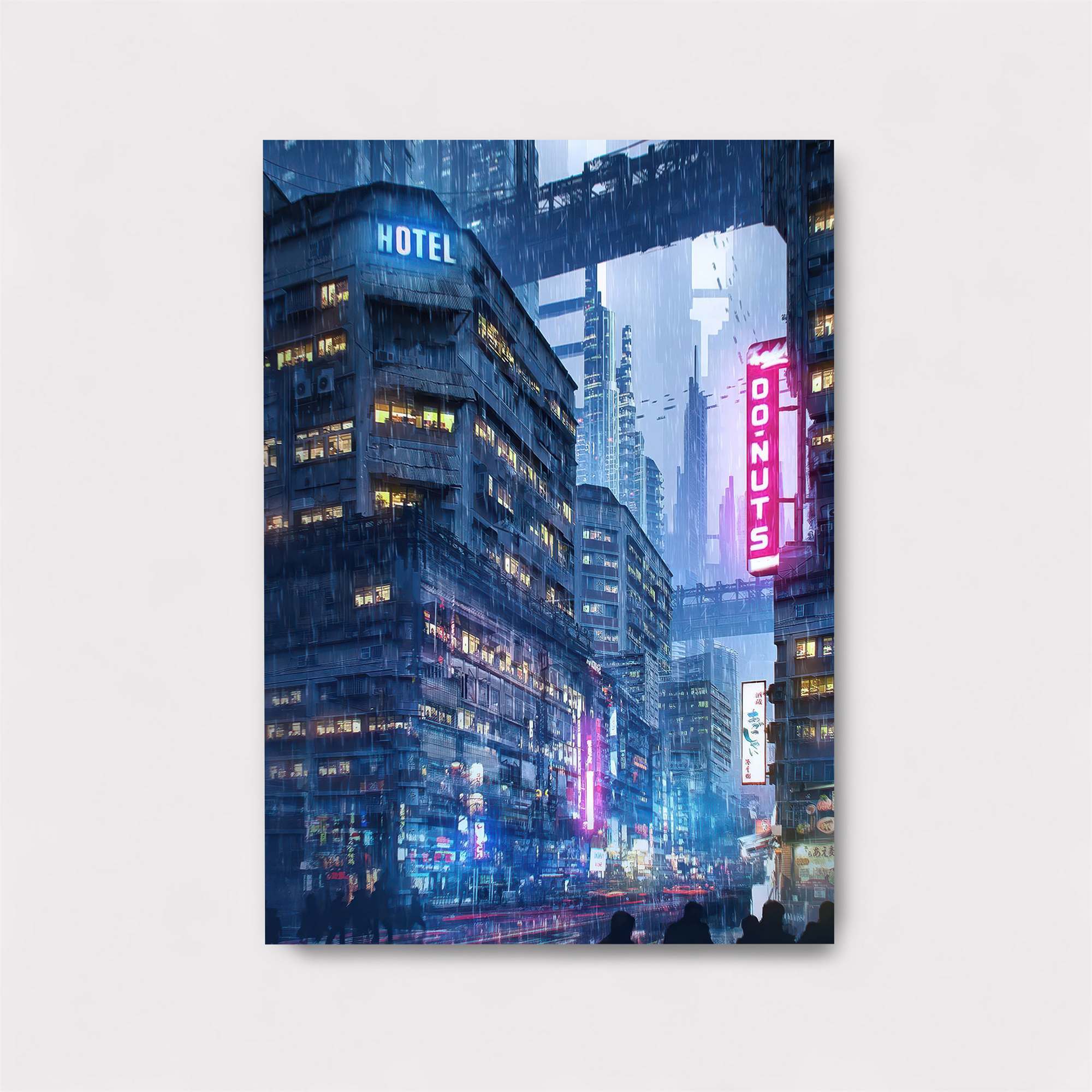 Neon Serenity Safe Wall Magnetic / M