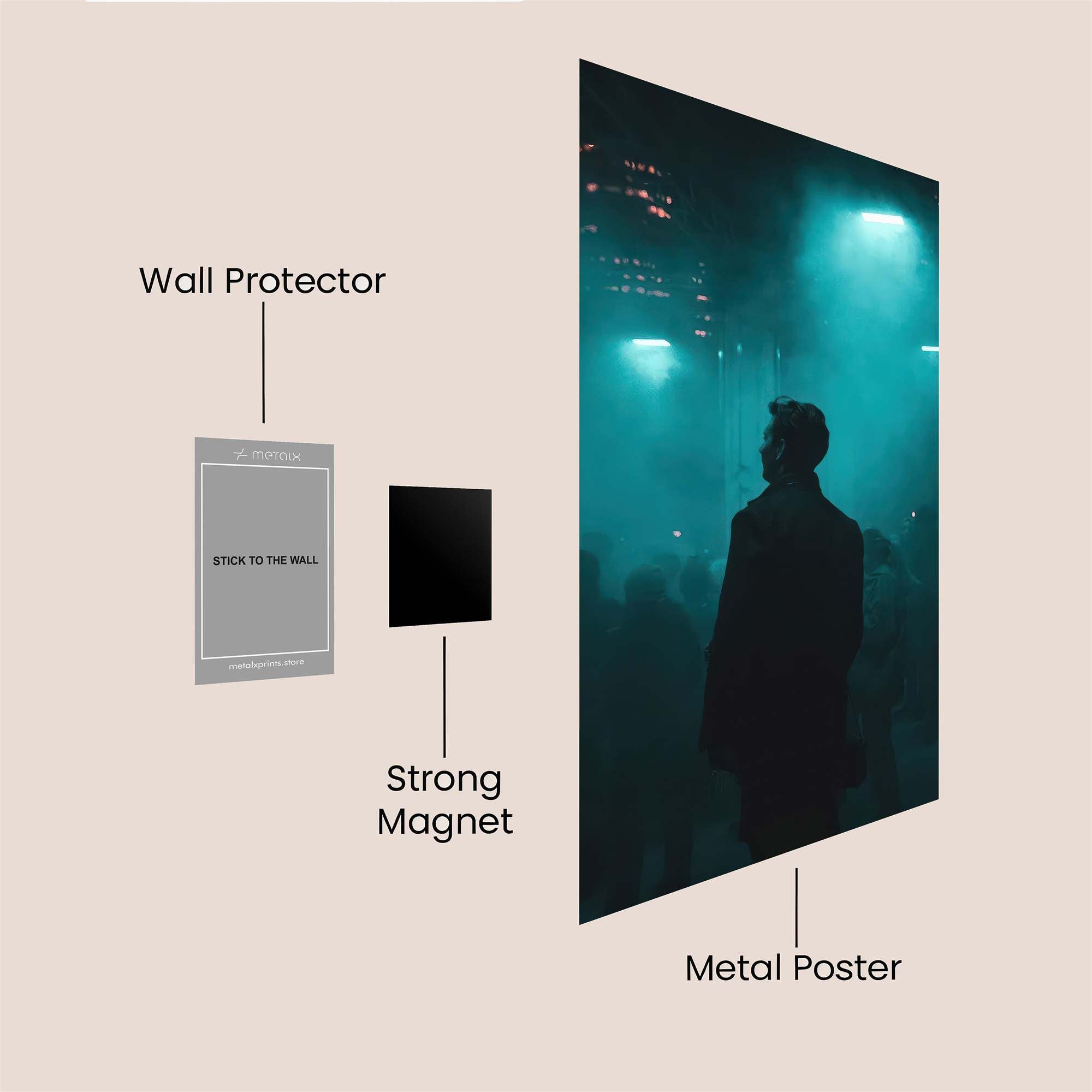 Crowd Enigma Safe Wall Magnetic / M