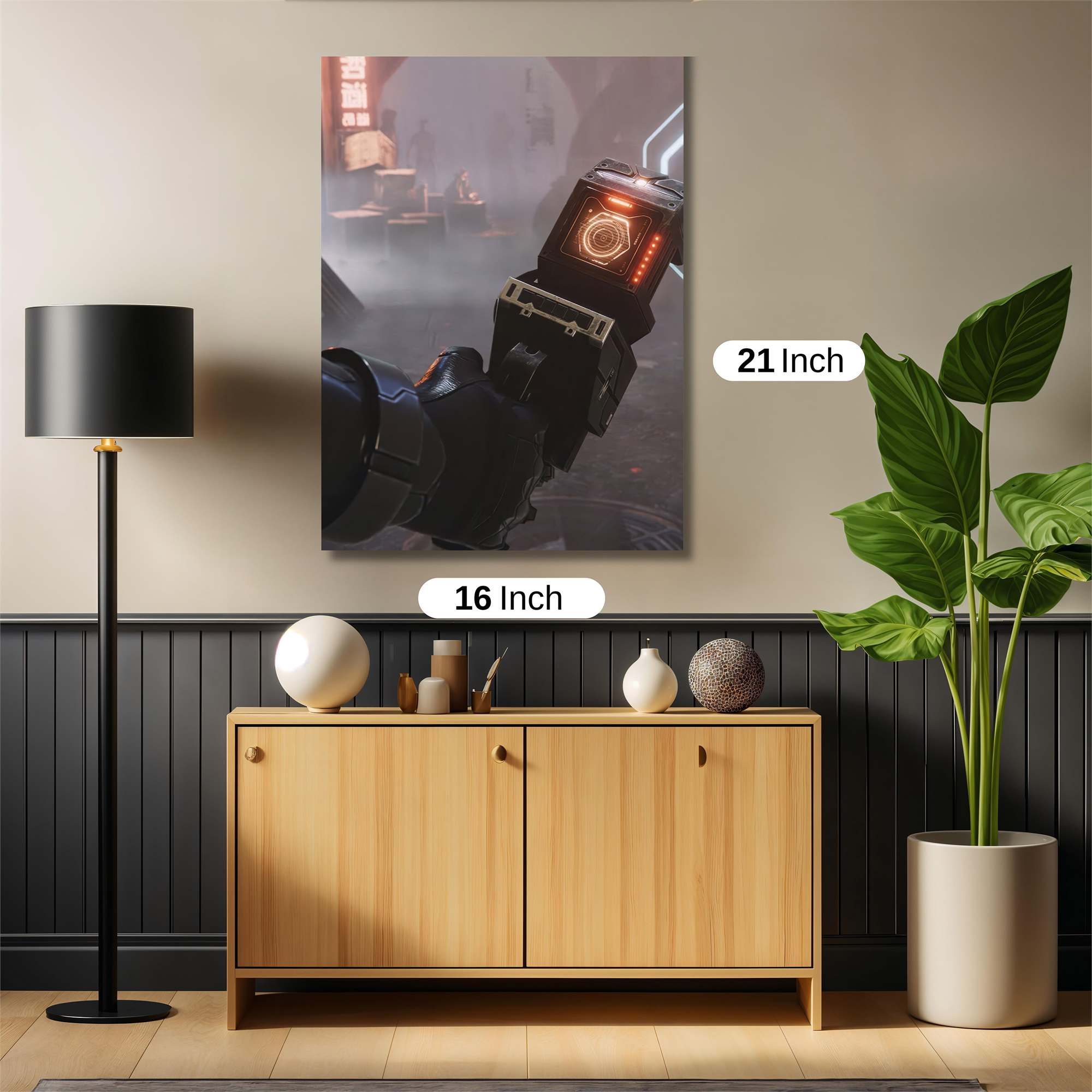 Neon Reverie Safe Wall Magnetic / M