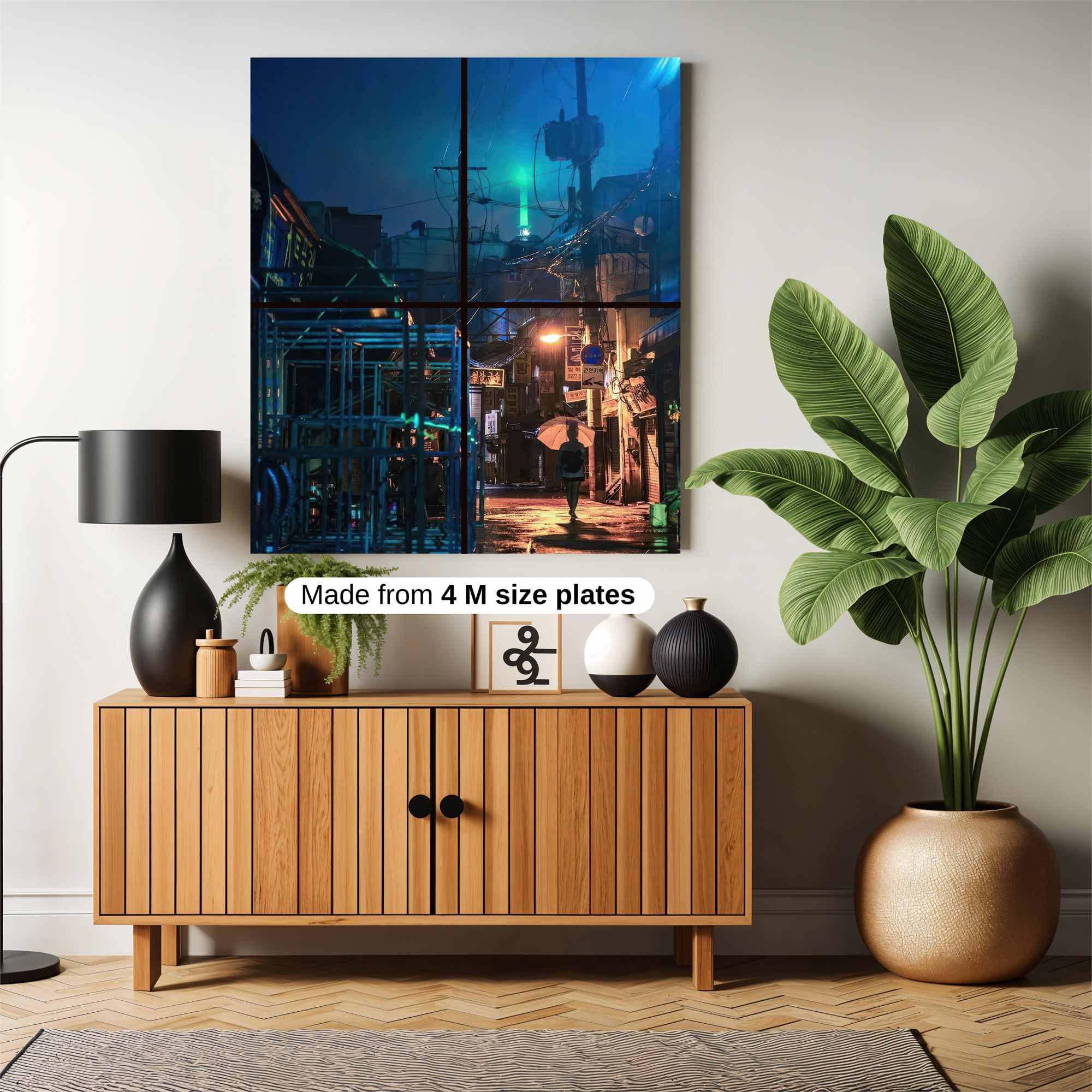 Neon Solitude Safe Wall Magnetic / M