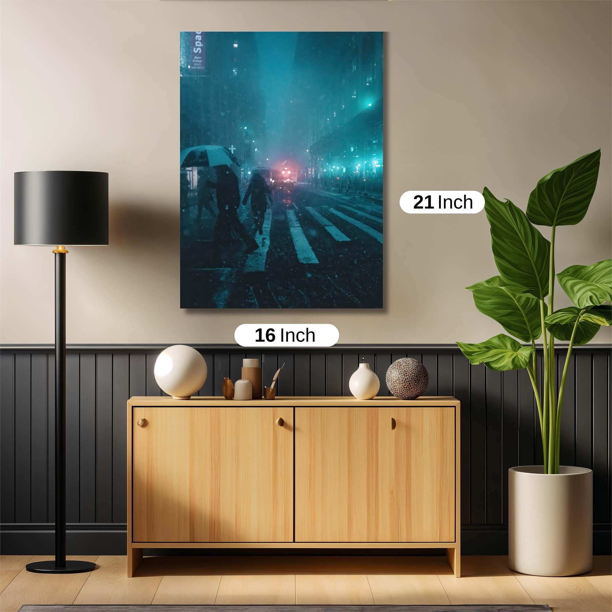 City Dreamscape Safe Wall Magnetic / M