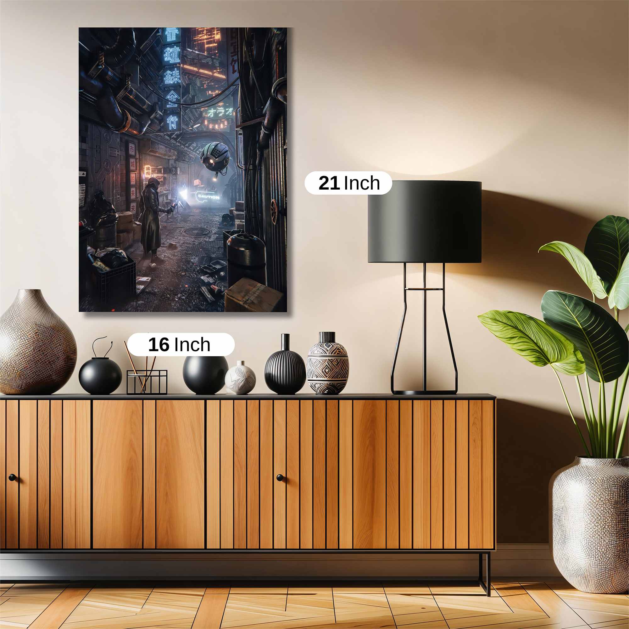 Cyberpunk Gloom Safe Wall Magnetic / M