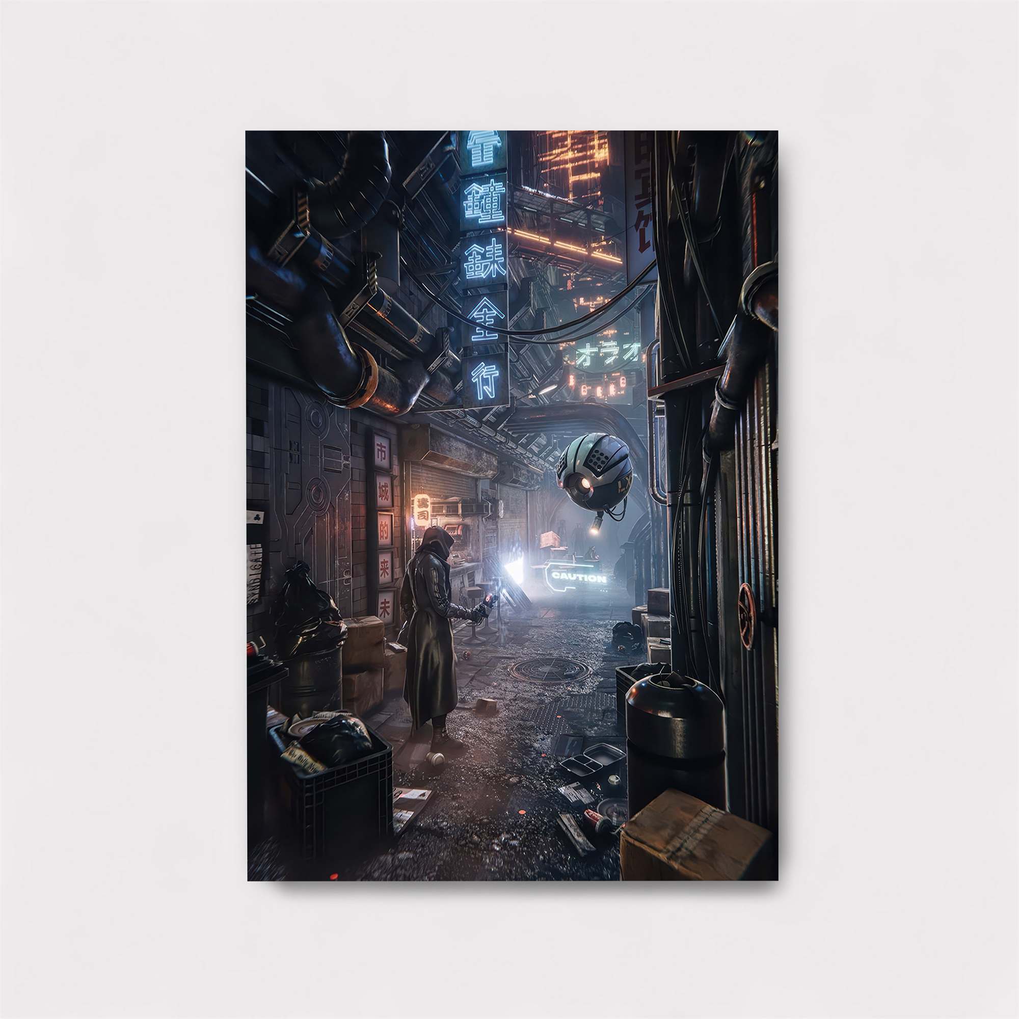Cyberpunk Gloom Safe Wall Magnetic / M