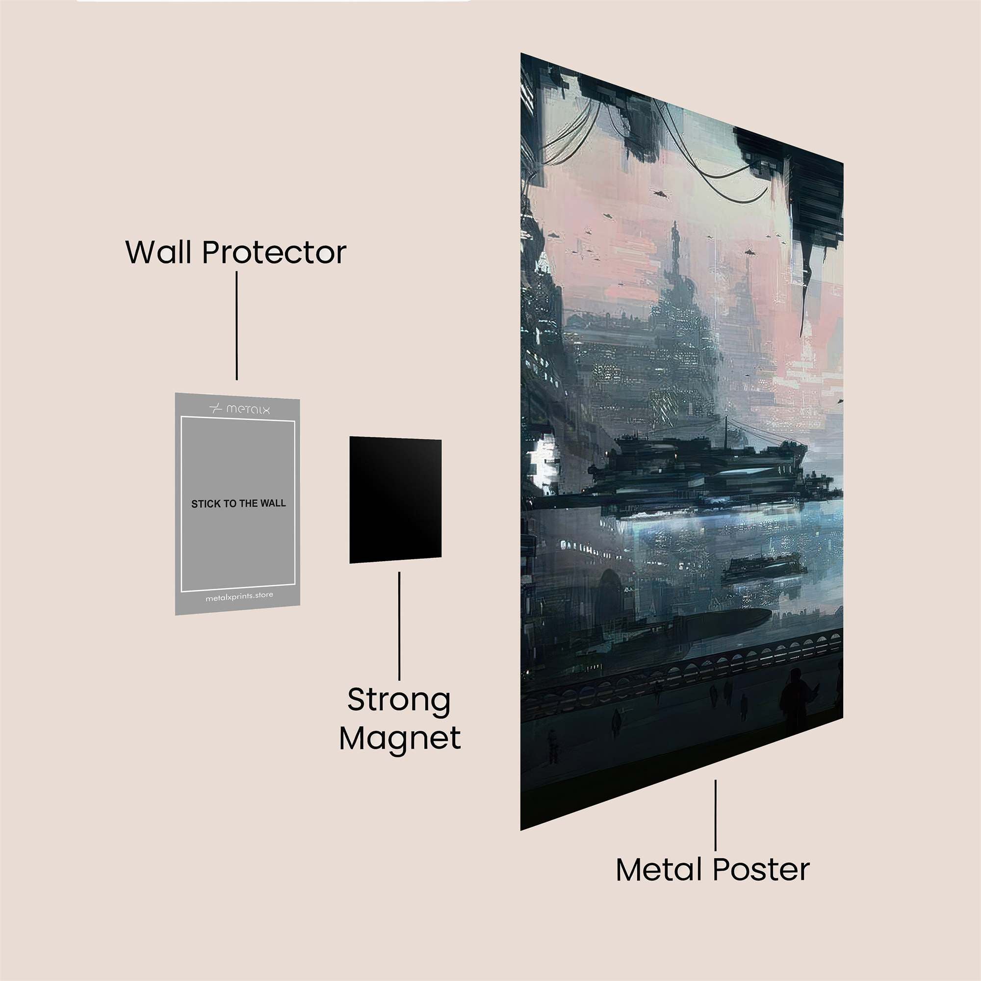 Cyberpunk Serenity Safe Wall Magnetic / M