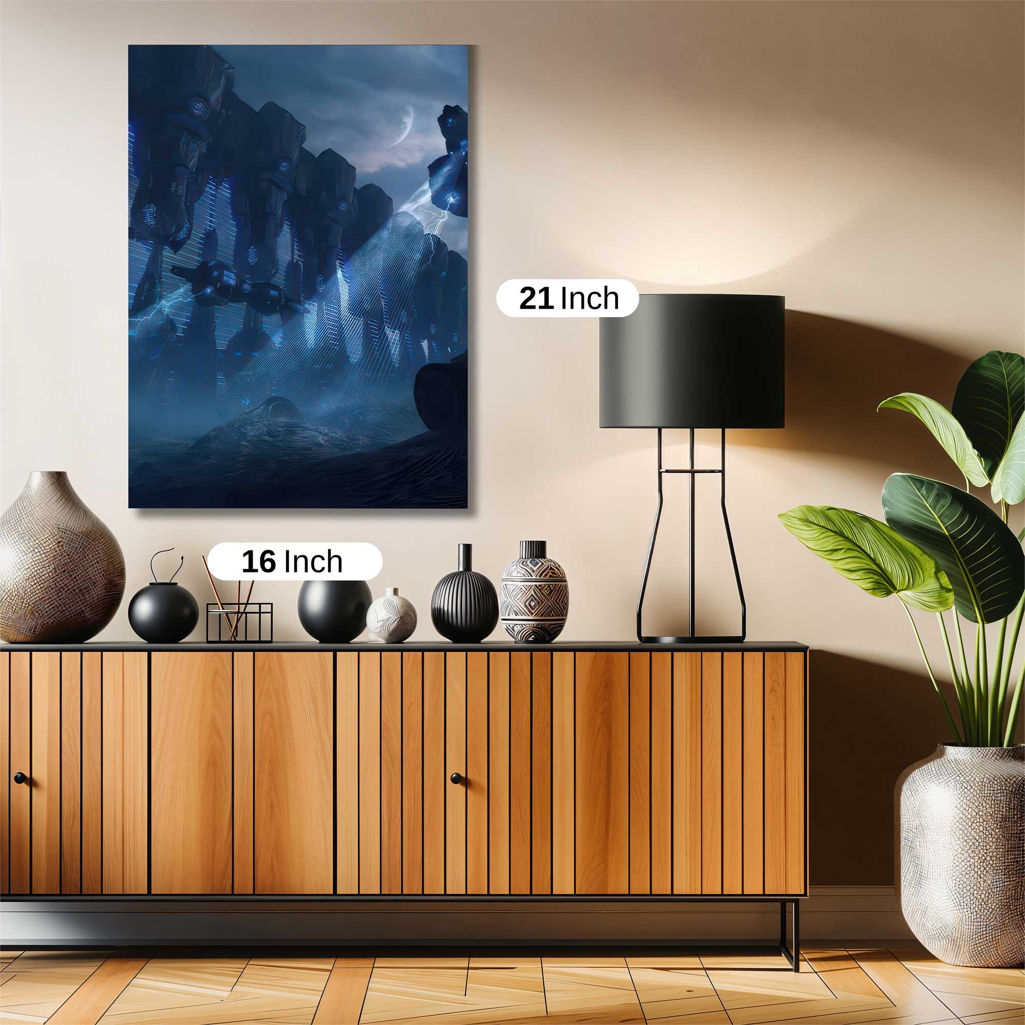 Futuristic Reverie Safe Wall Magnetic / M