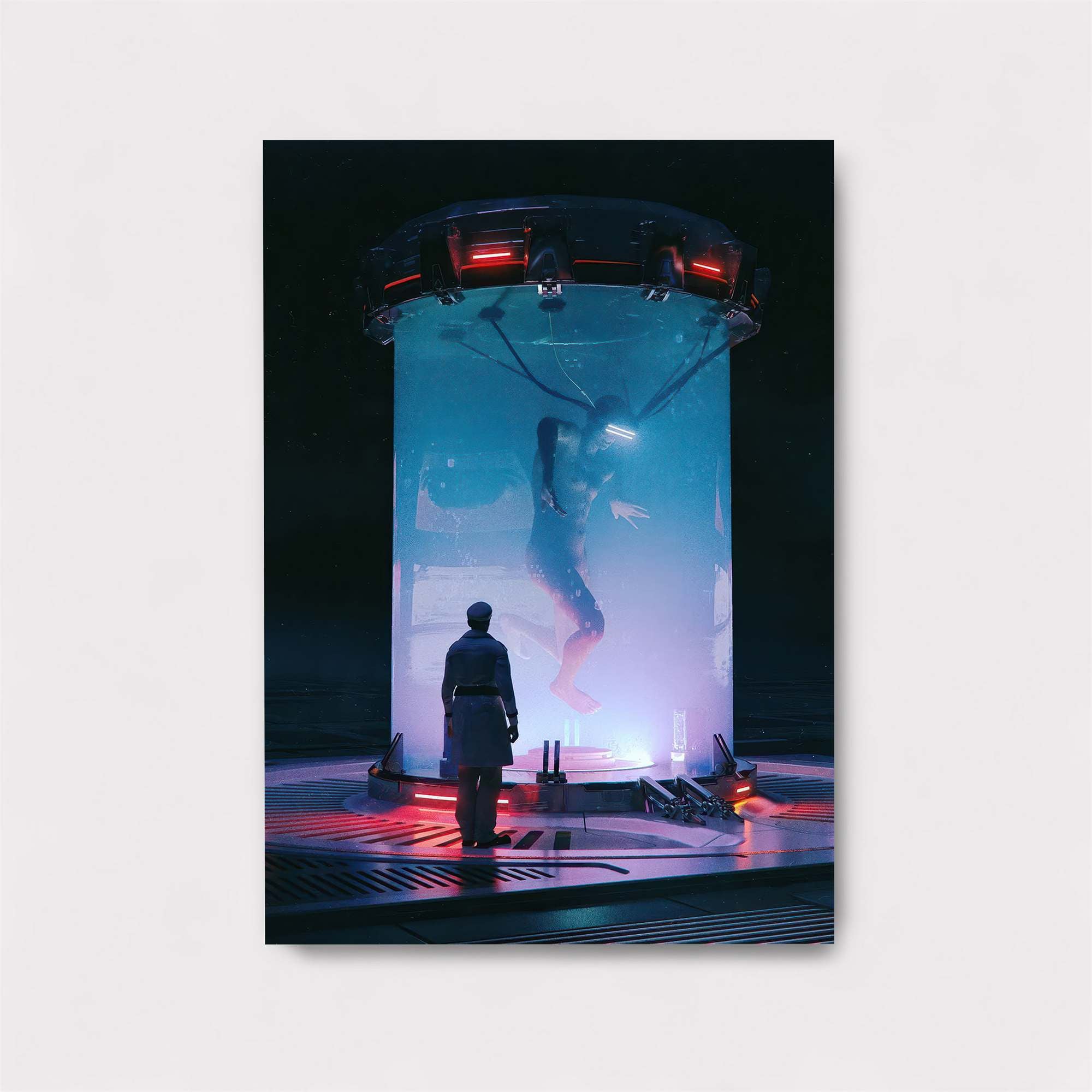 Alien Mystery Safe Wall Magnetic / M