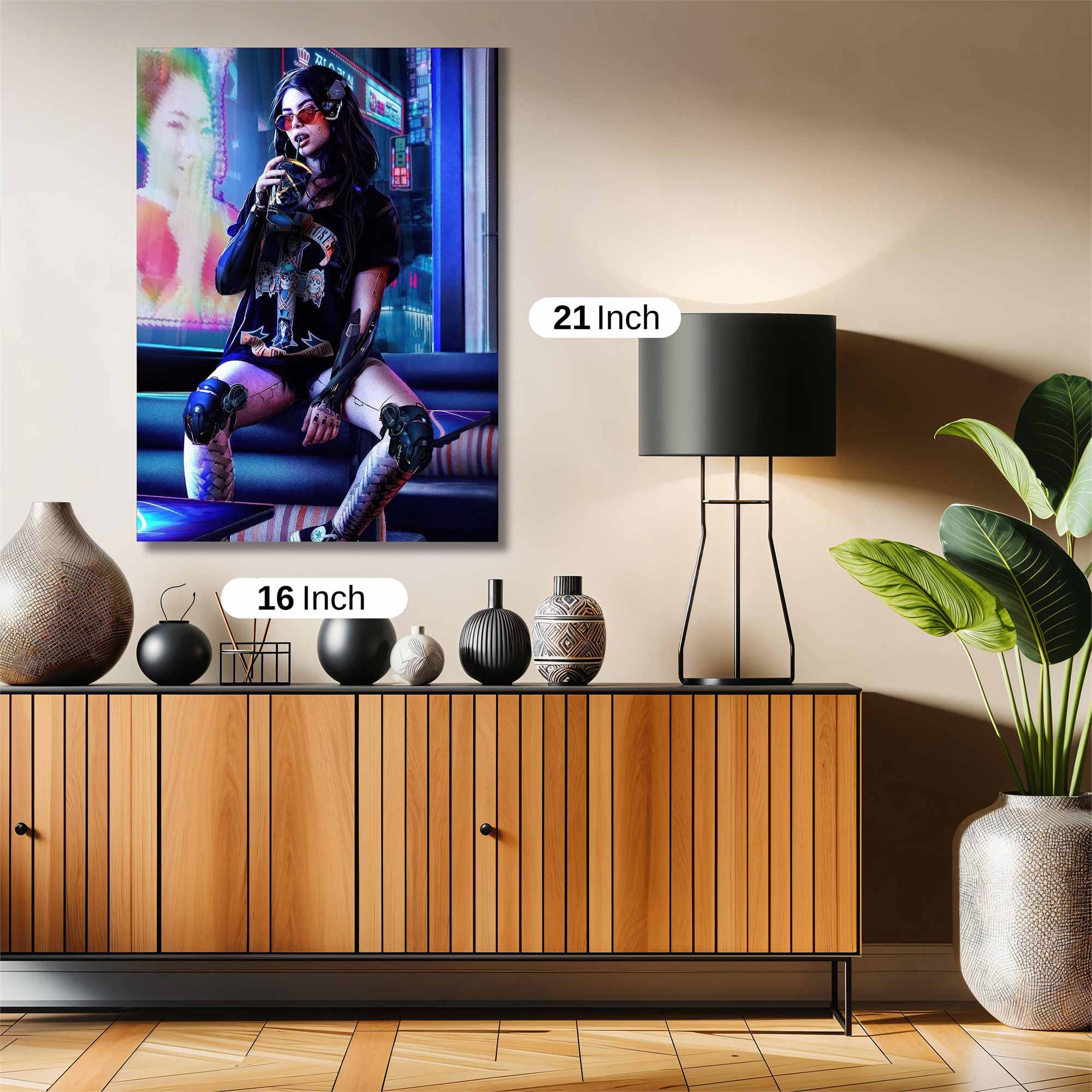 Cyberpunk Rebel Safe Wall Magnetic / M