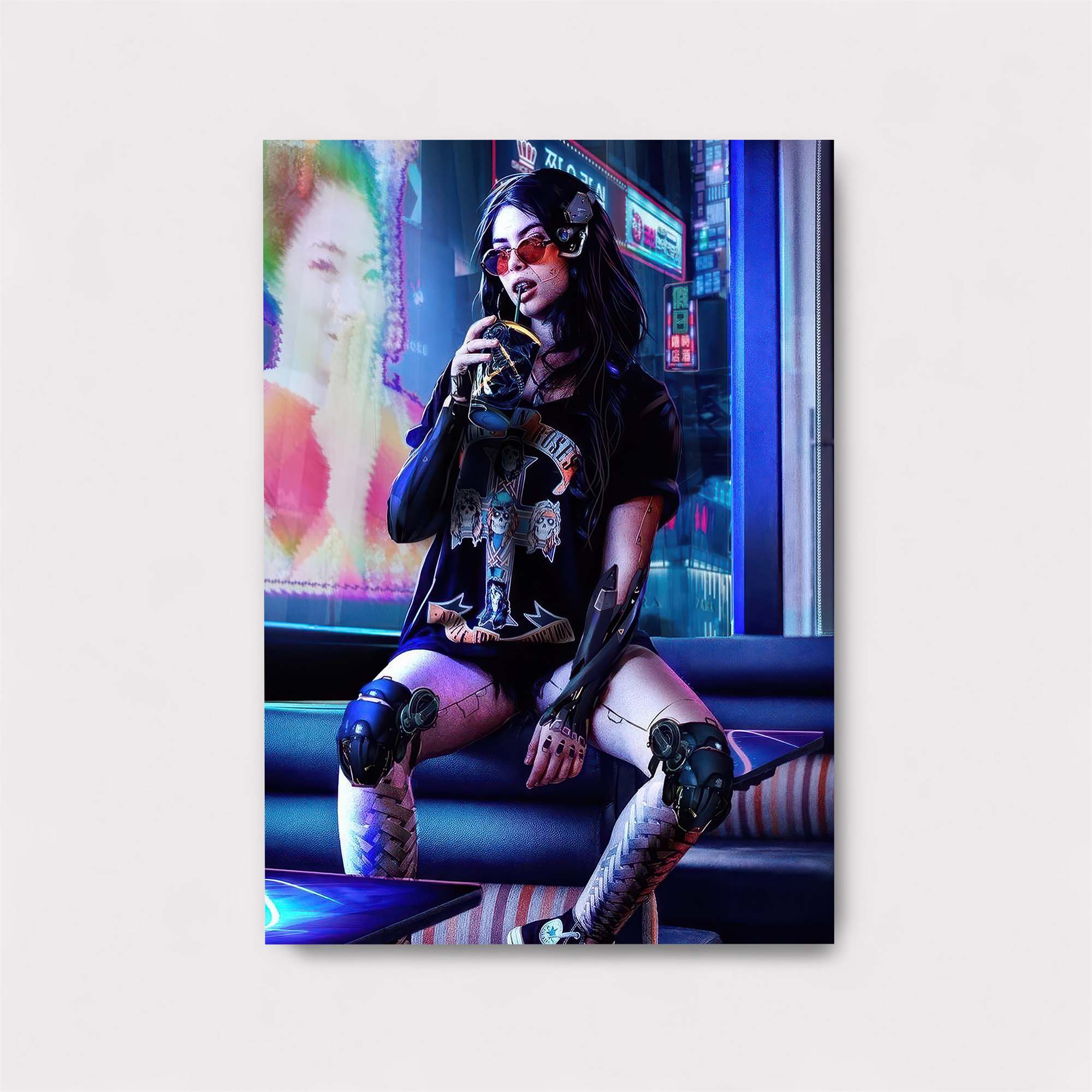 Cyberpunk Rebel Safe Wall Magnetic / M