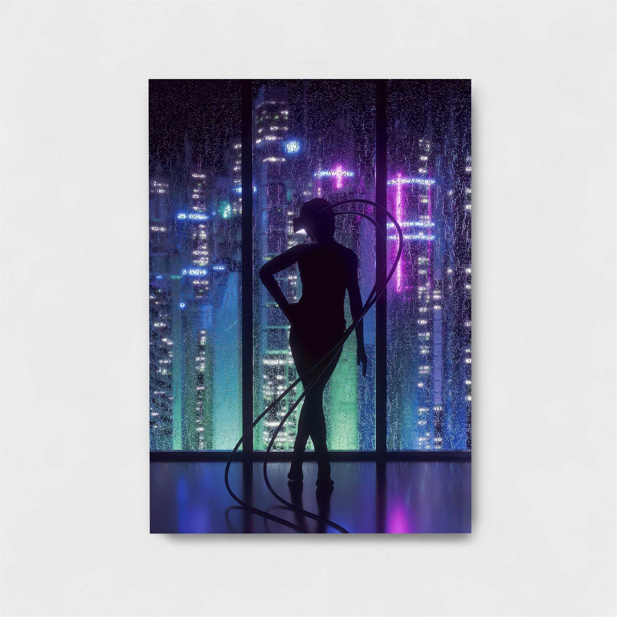 Neon Solitude Safe Wall Magnetic / M