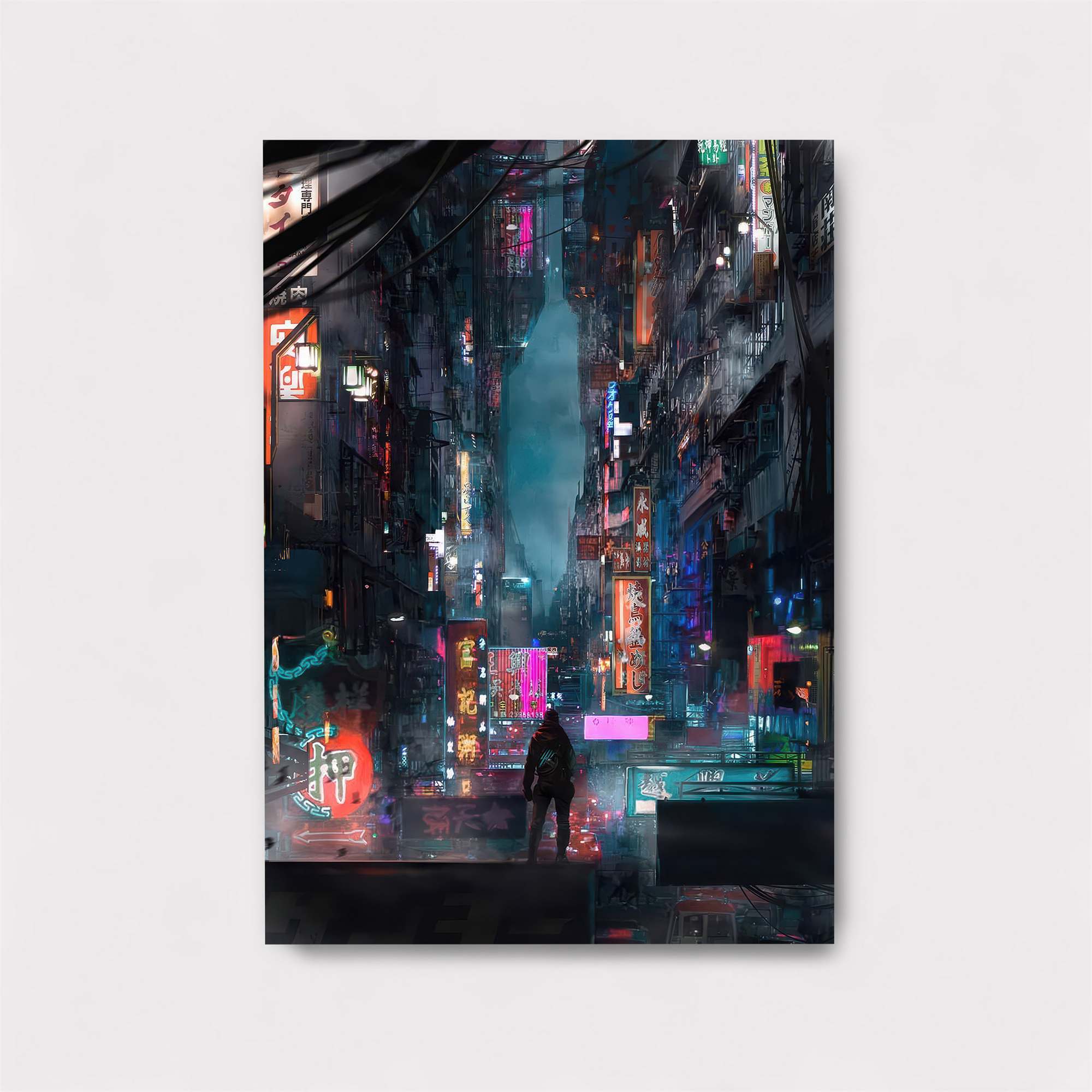 Cyberpunk Solitude Safe Wall Magnetic / M