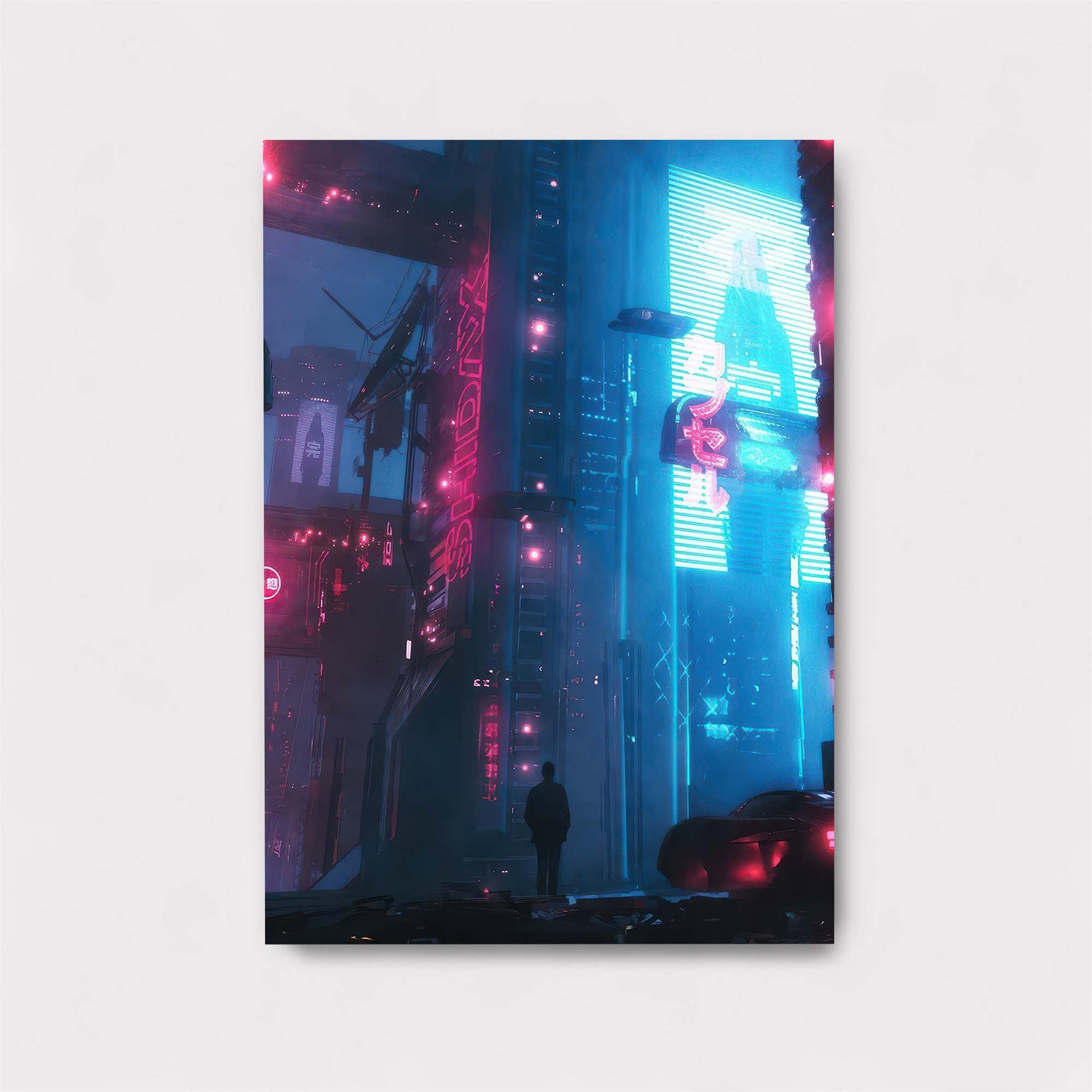 Neon Solitude Safe Wall Magnetic / M