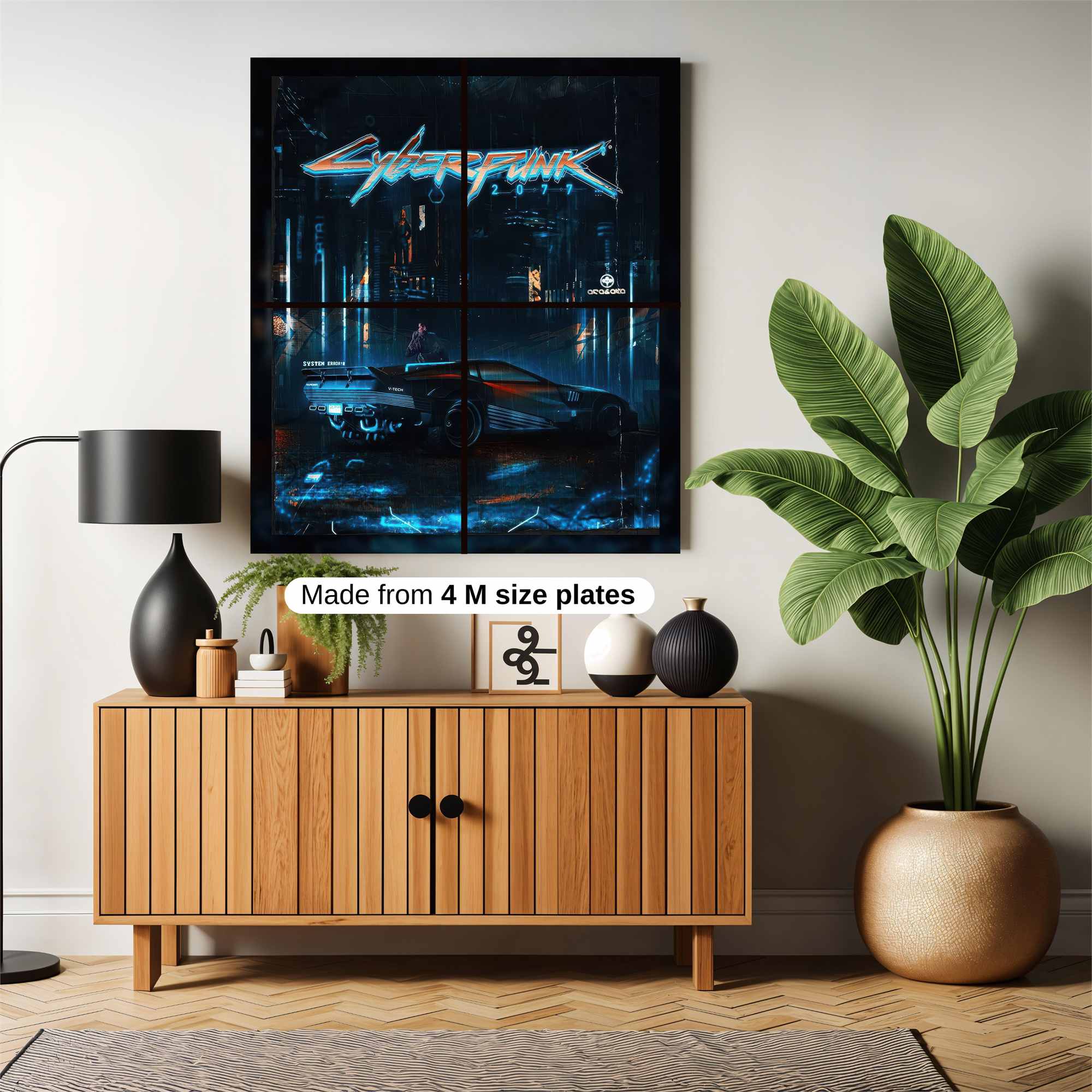 Futuristic Reverie Safe Wall Magnetic / M