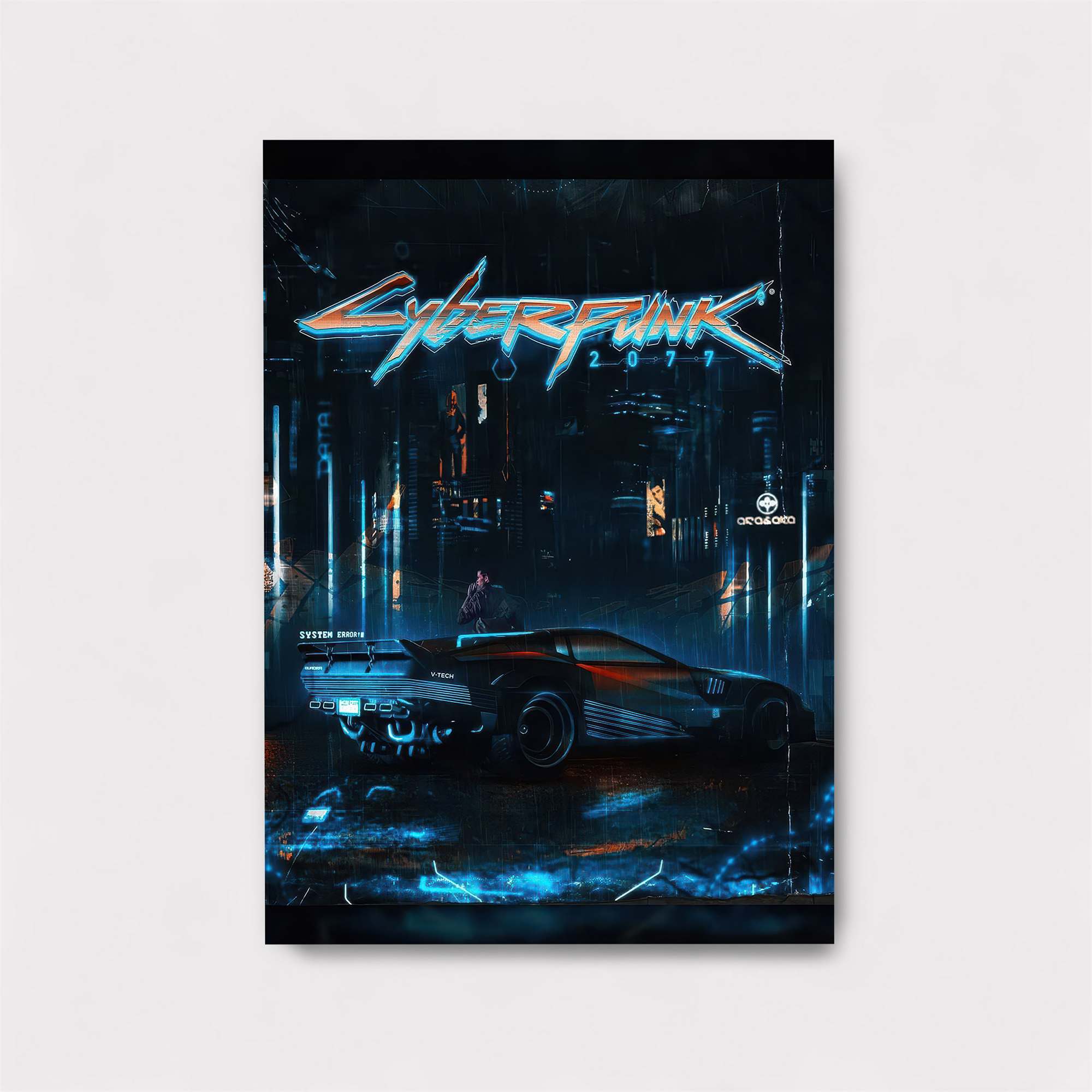 Futuristic Reverie Safe Wall Magnetic / M