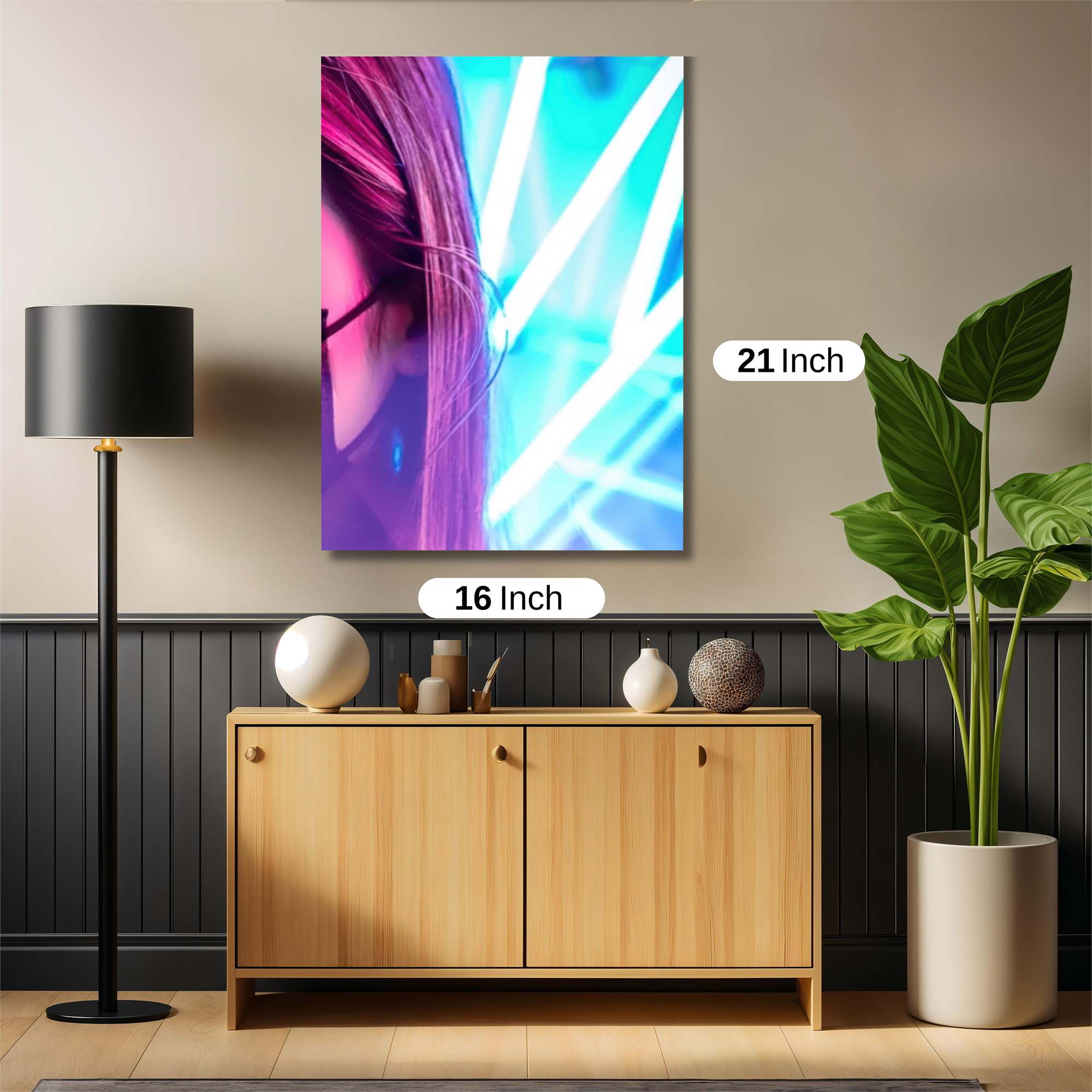 Neon Reverie Safe Wall Magnetic / M