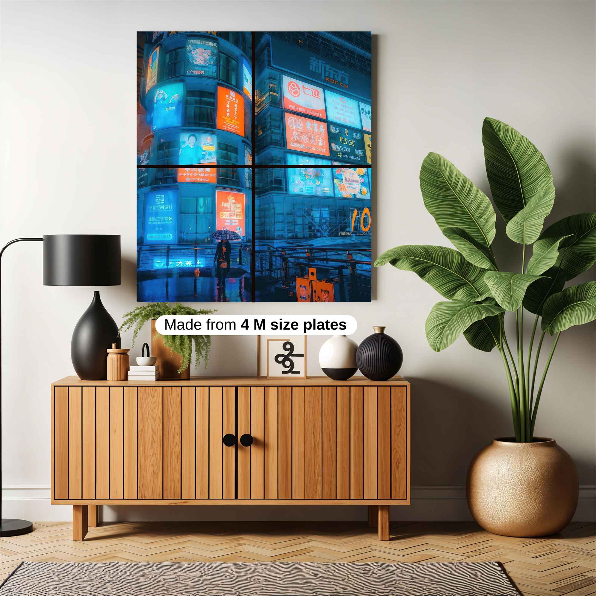 Neon Solitude Safe Wall Magnetic / M