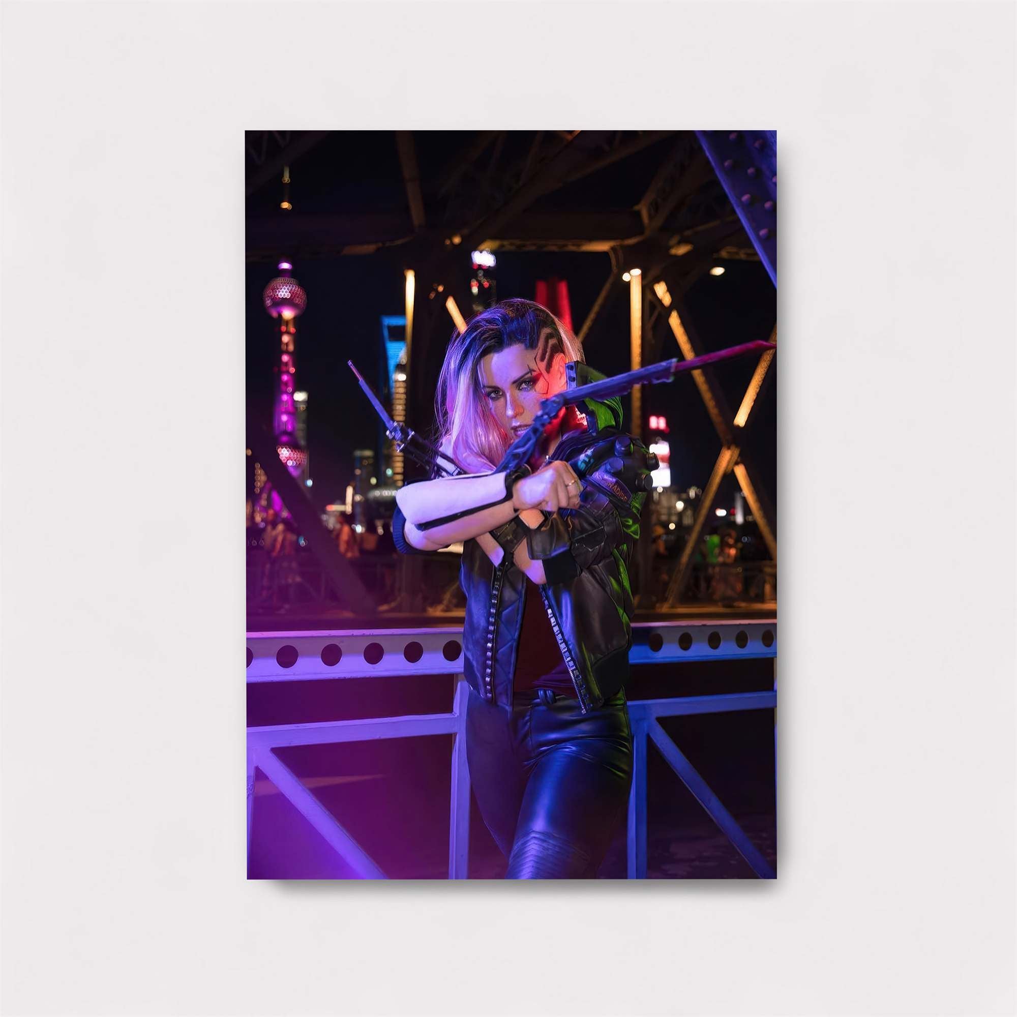 Cyberpunk Vibe Safe Wall Magnetic / M