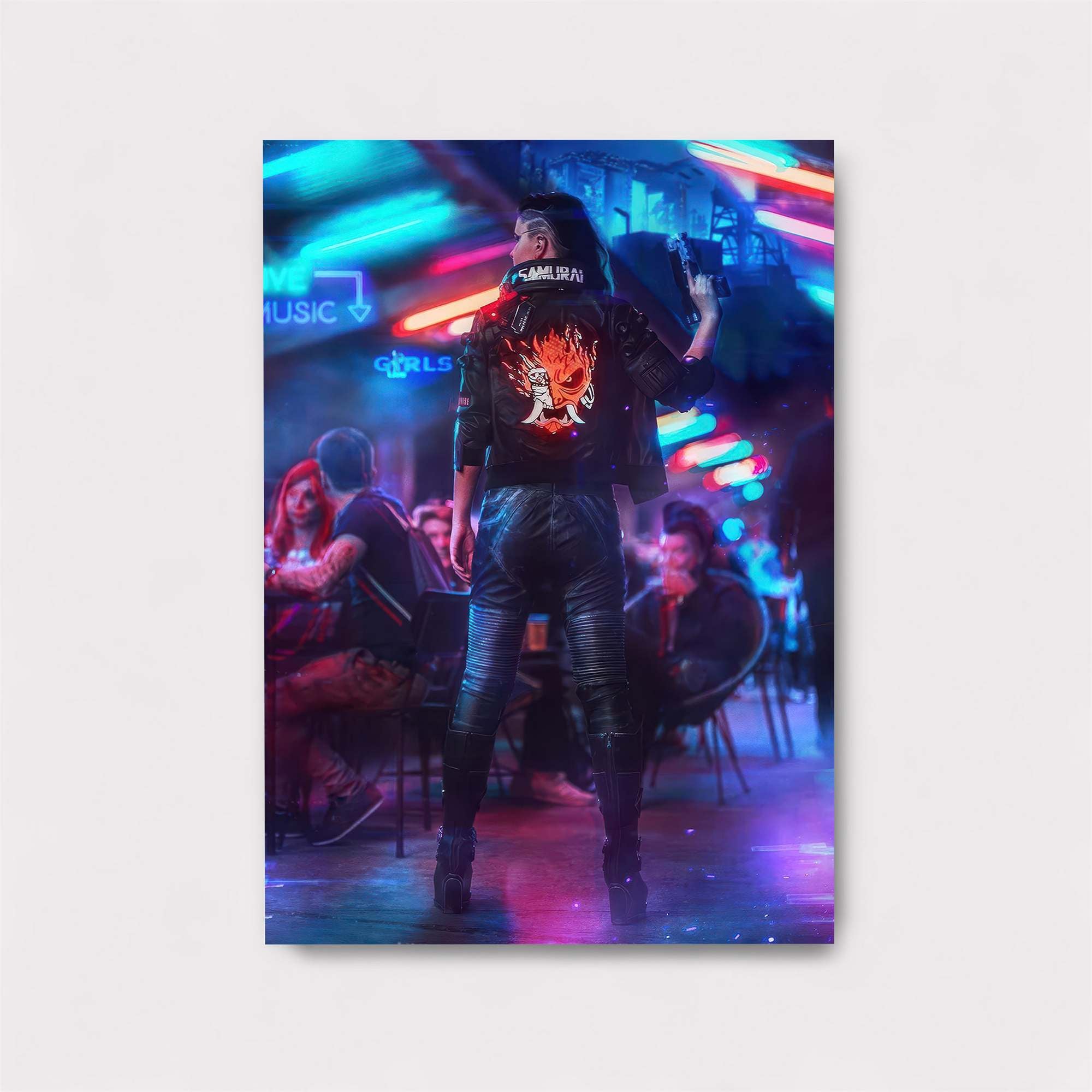 Neon Reverie Safe Wall Magnetic / M