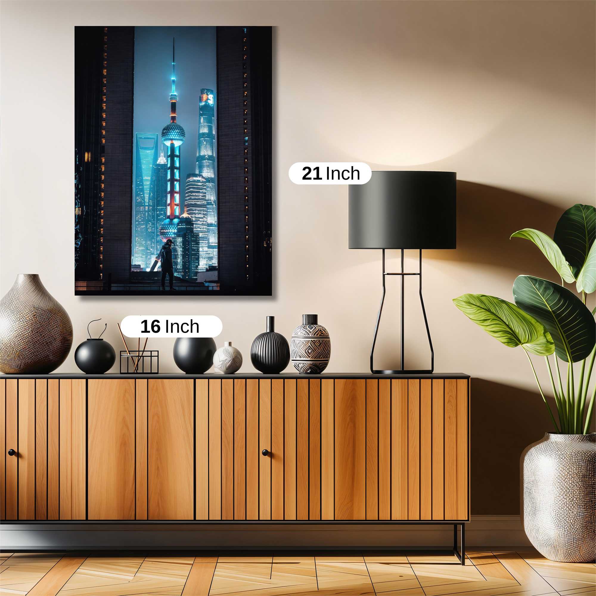 Oriental Serenity Safe Wall Magnetic / M