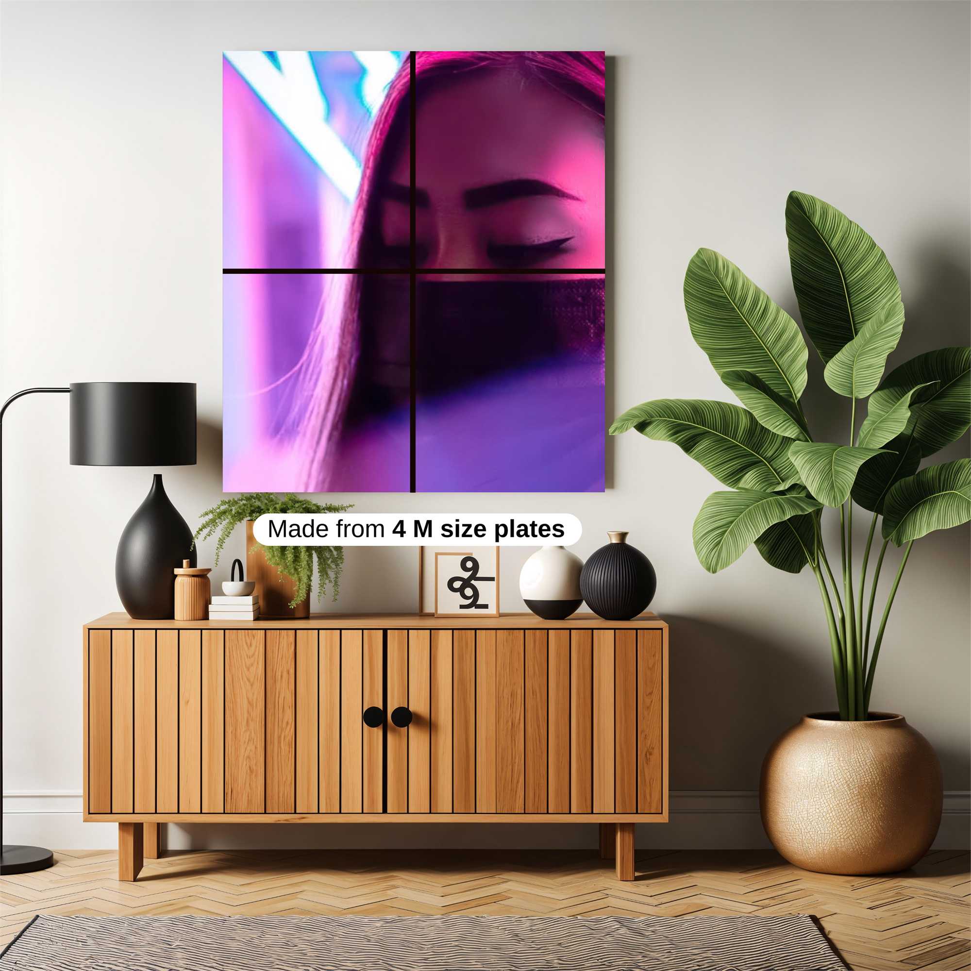 Neon Serenity Safe Wall Magnetic / M