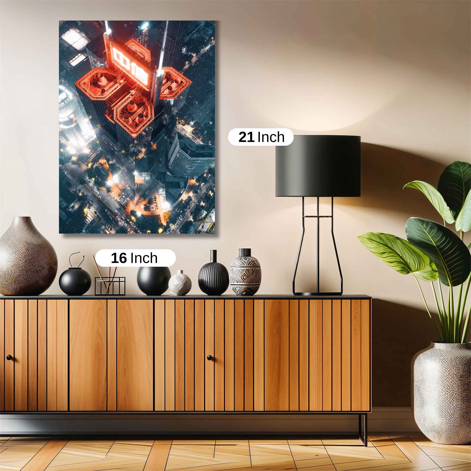 Neon Pulse Safe Wall Magnetic / M