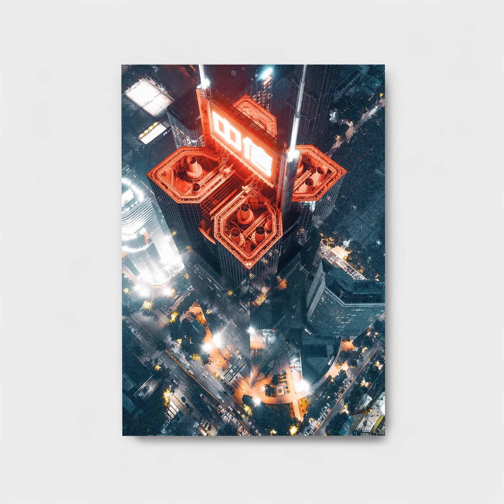 Neon Pulse Safe Wall Magnetic / M