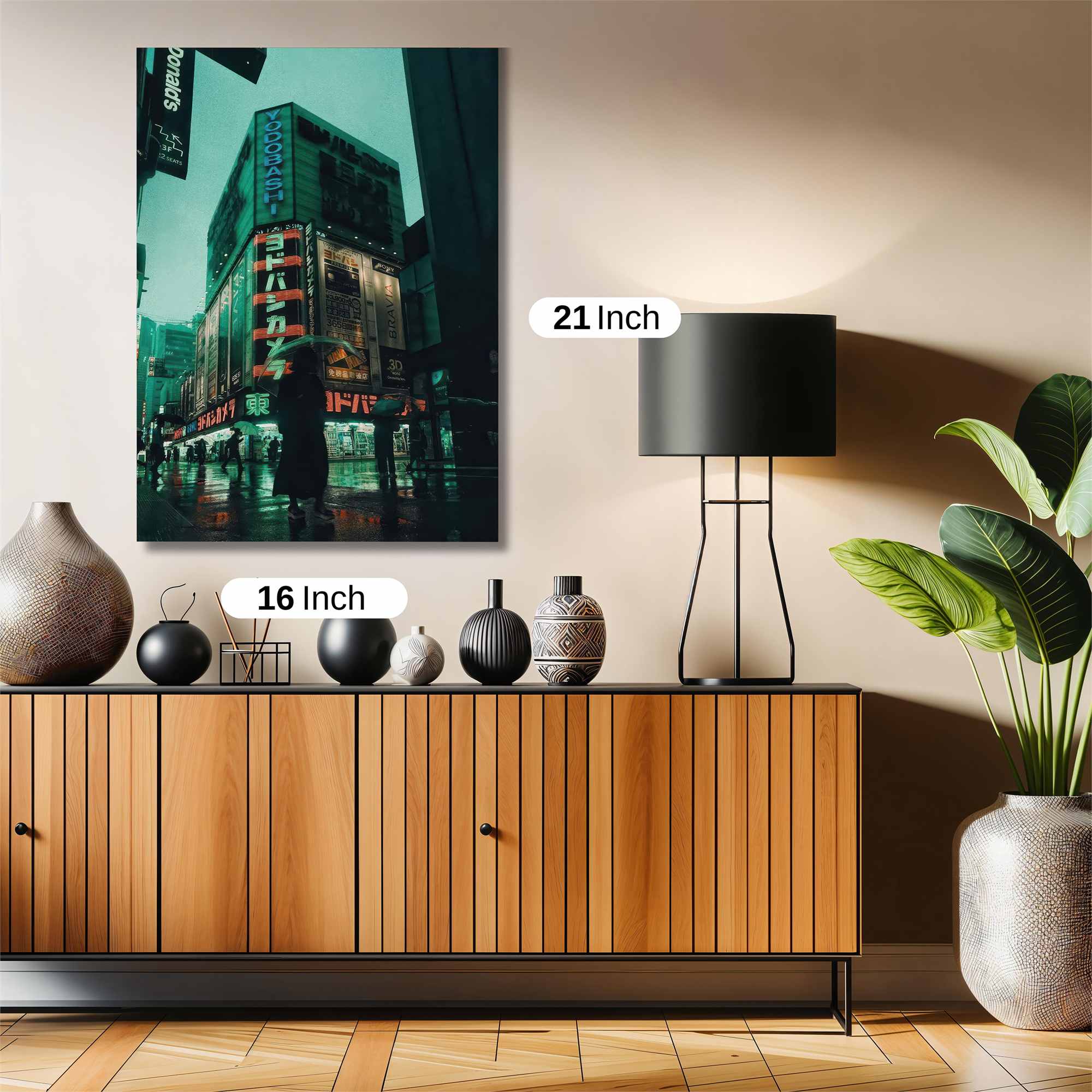 Neon Serenity Safe Wall Magnetic / M