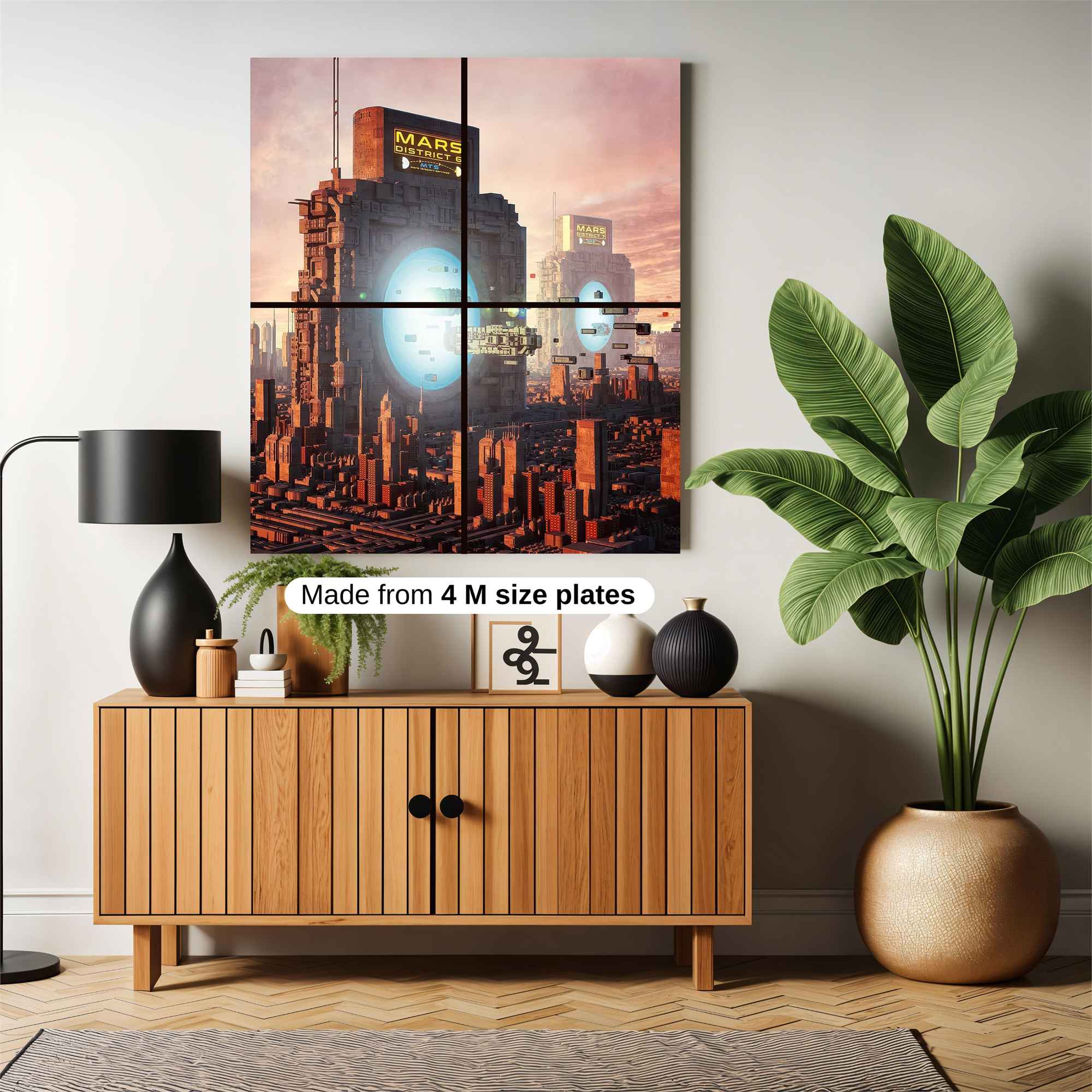 Mars Enigma Safe Wall Magnetic / M