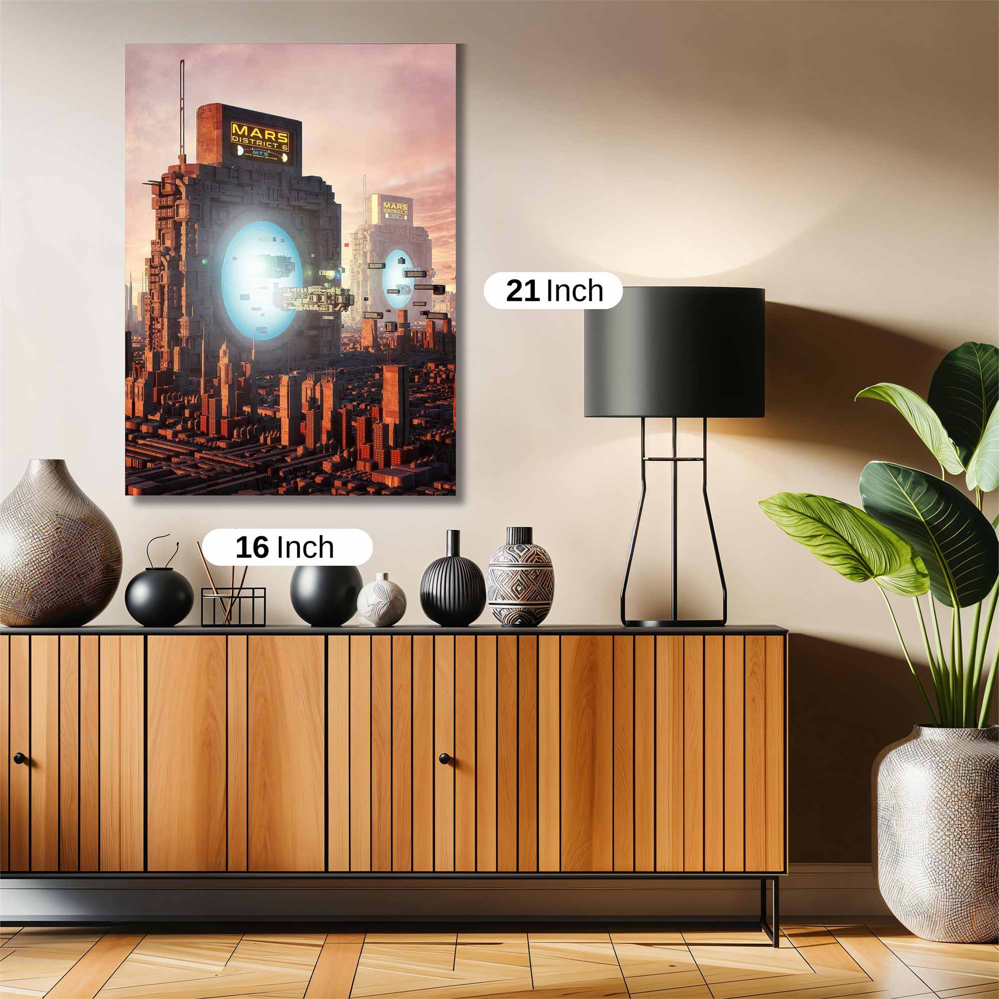 Mars Enigma Safe Wall Magnetic / M