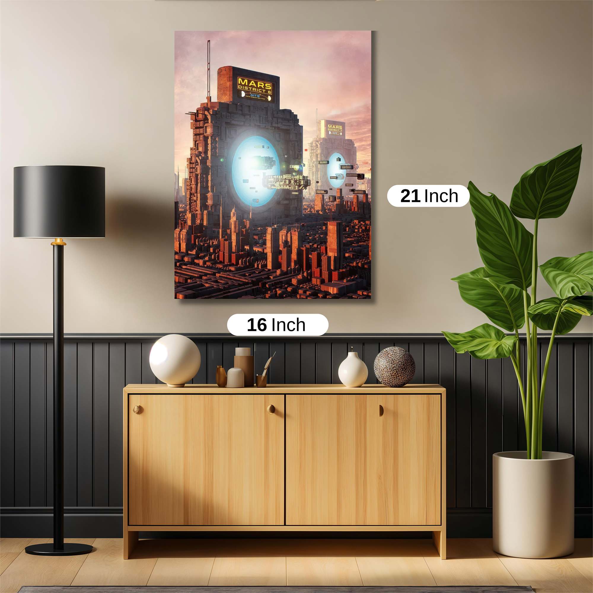 Mars Enigma Safe Wall Magnetic / M