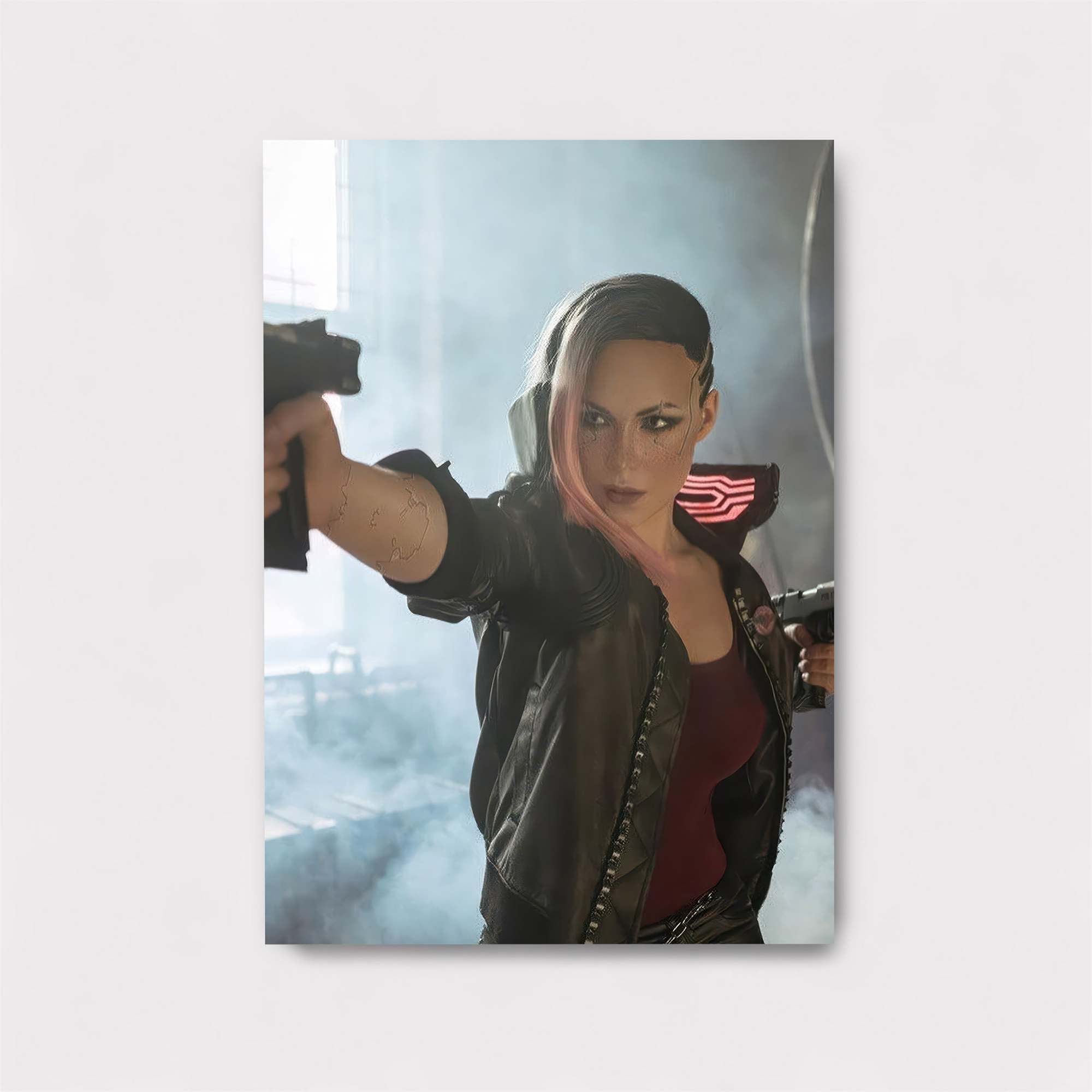 Cyberpunk Vigilante Safe Wall Magnetic / M