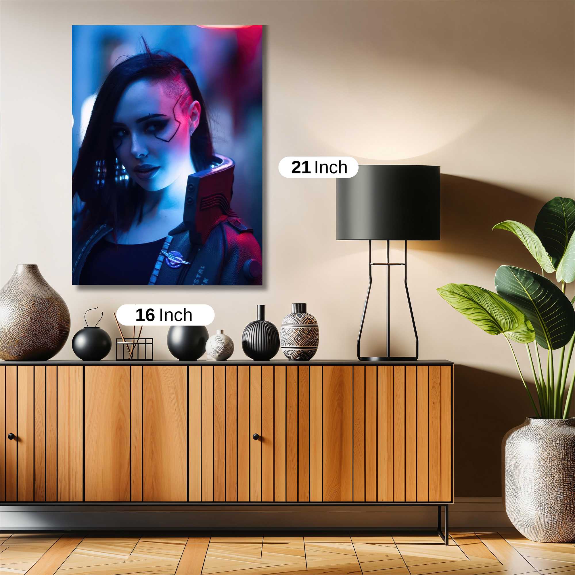 Cyber Rebel Safe Wall Magnetic / M